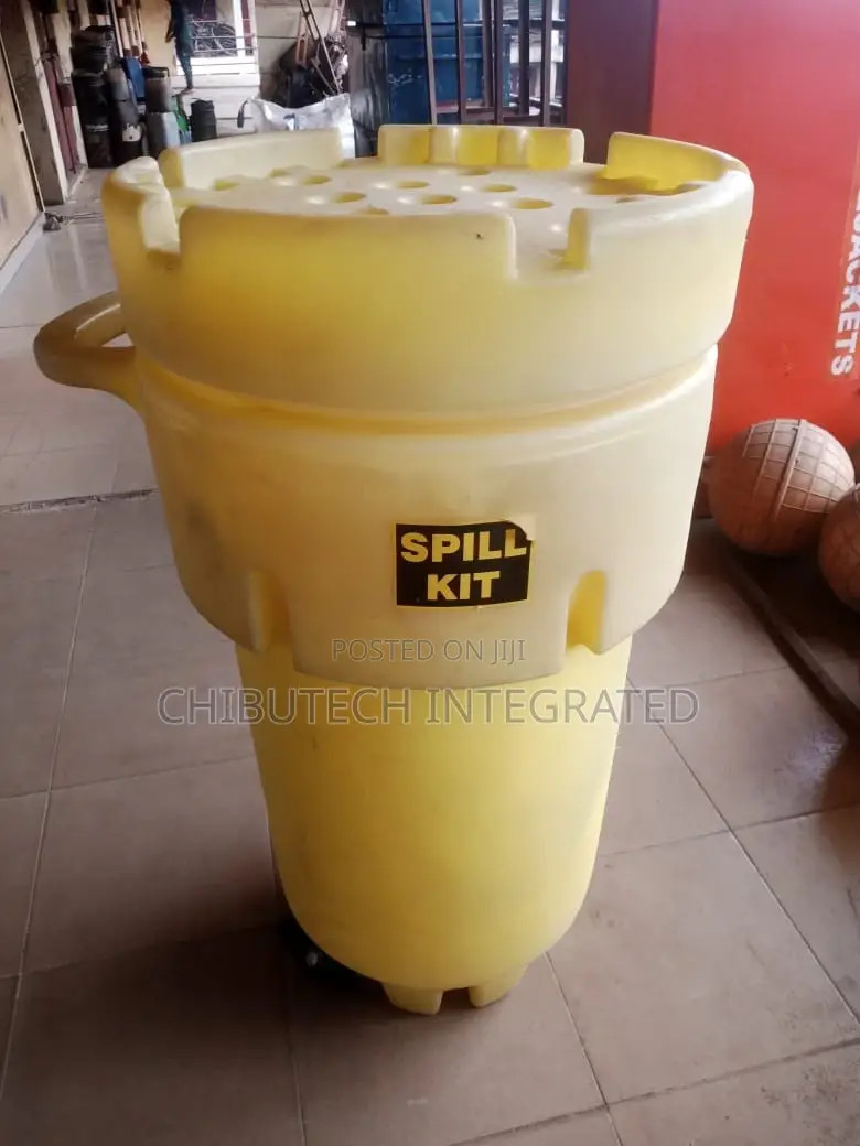 Spilltech 20-gallon Overpack Salvage Drum Spill Kit.