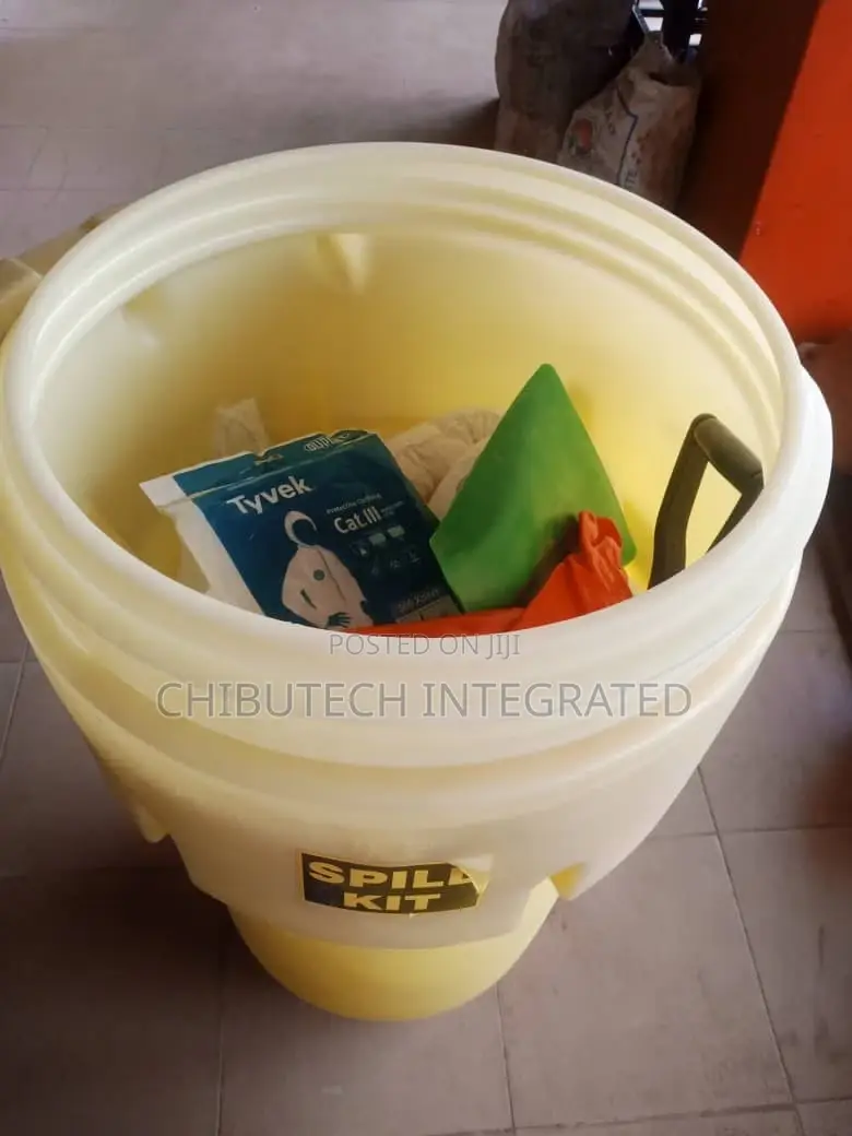 Spilltech 20-gallon Overpack Salvage Drum Spill Kit.