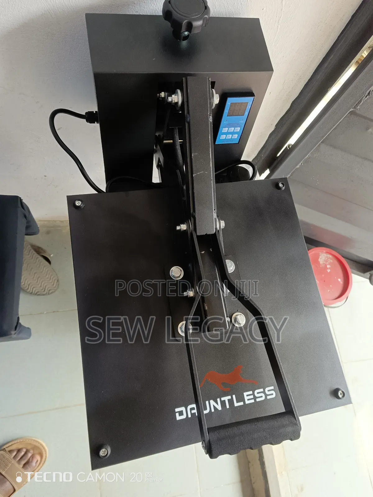 Heat Transfer/ Stoning Machine