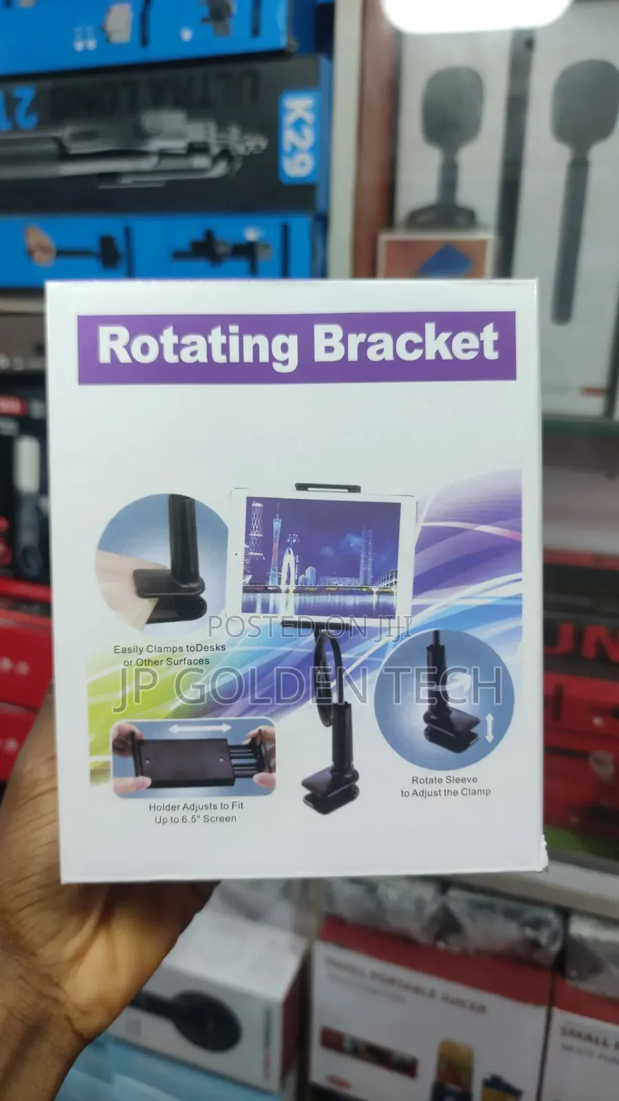 Rotating Bracket (Also Marketed as a Flexible Clamp or Lazy Bracket)