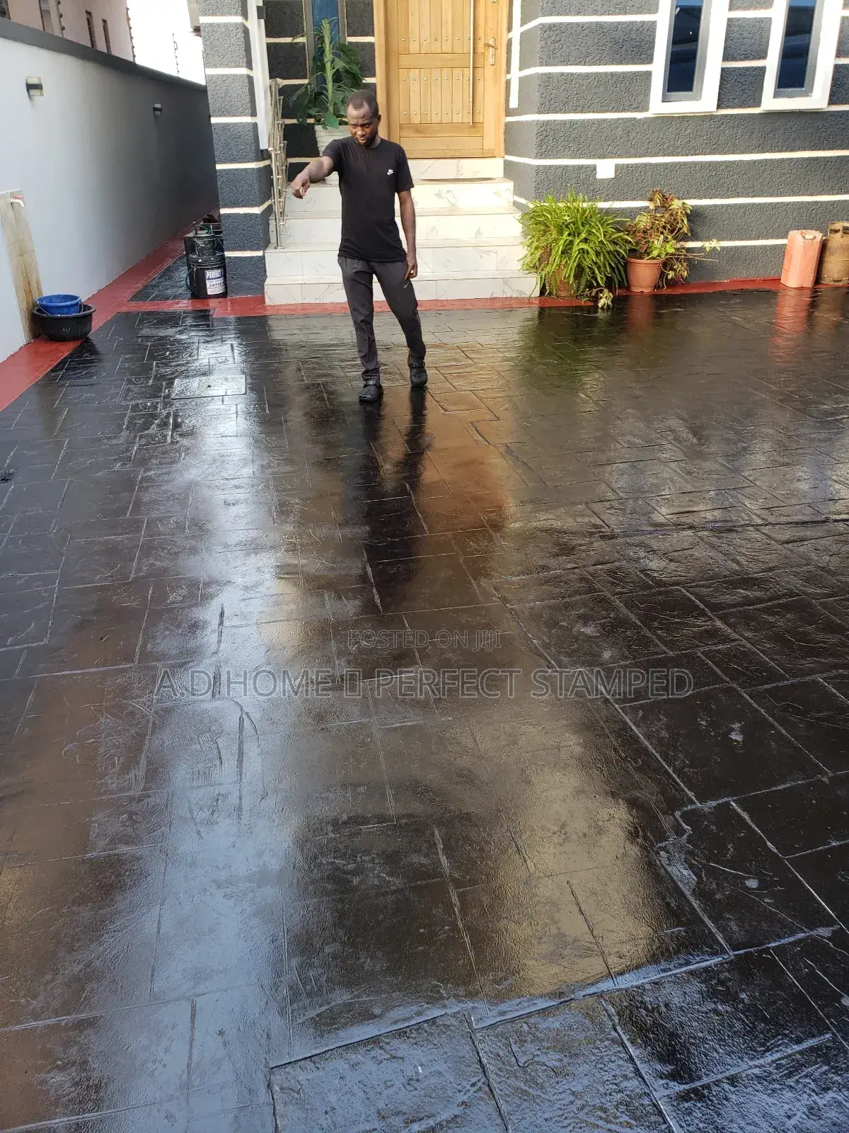 Professional Stamp Concrete Design