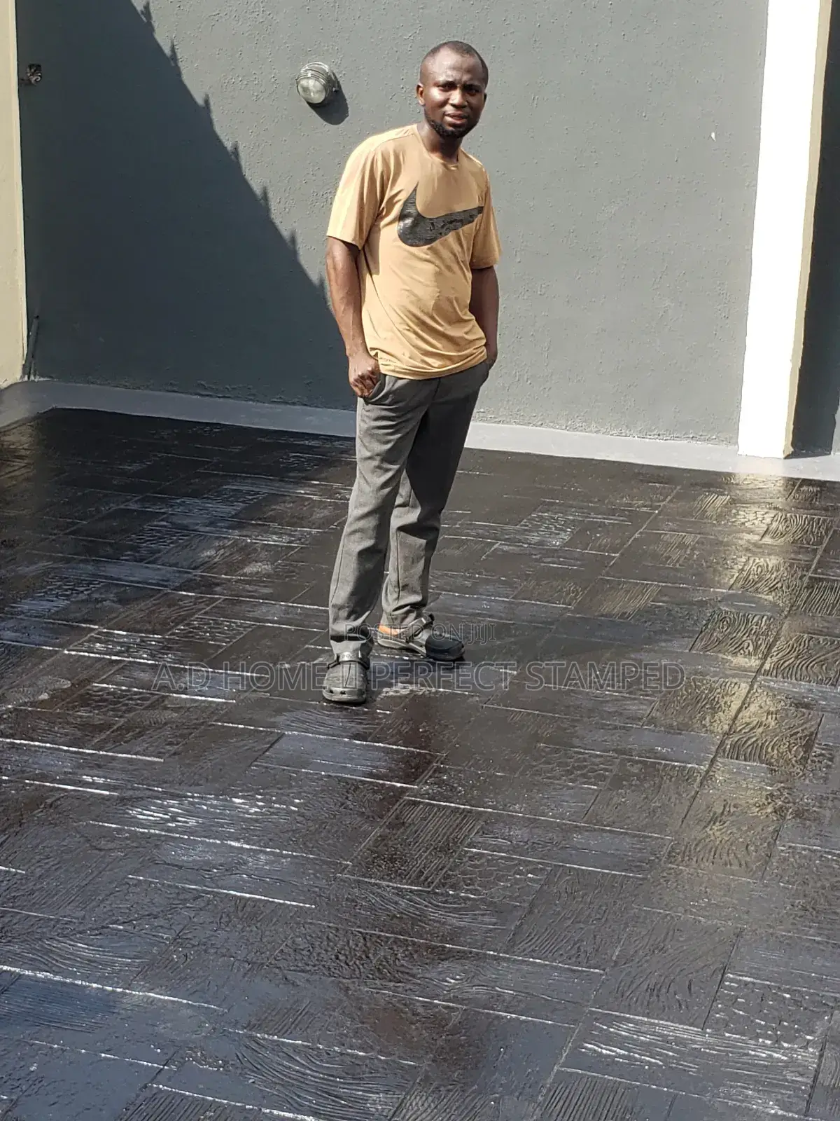 Professional Stamp Concrete Design