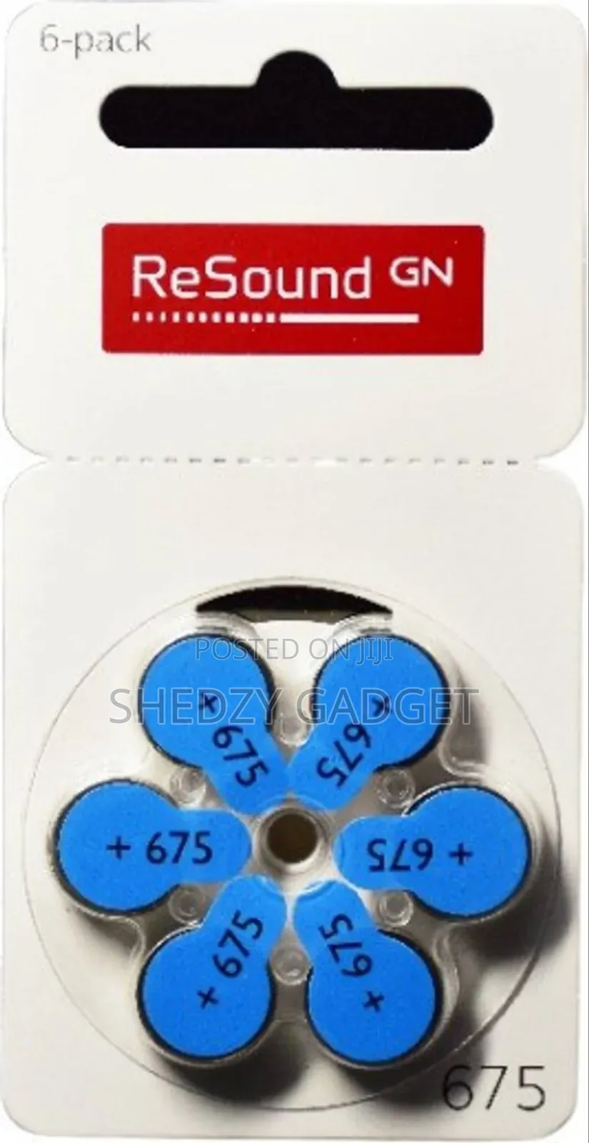 Batteries)Resound Gn Size 675 Hearing Aid Battery