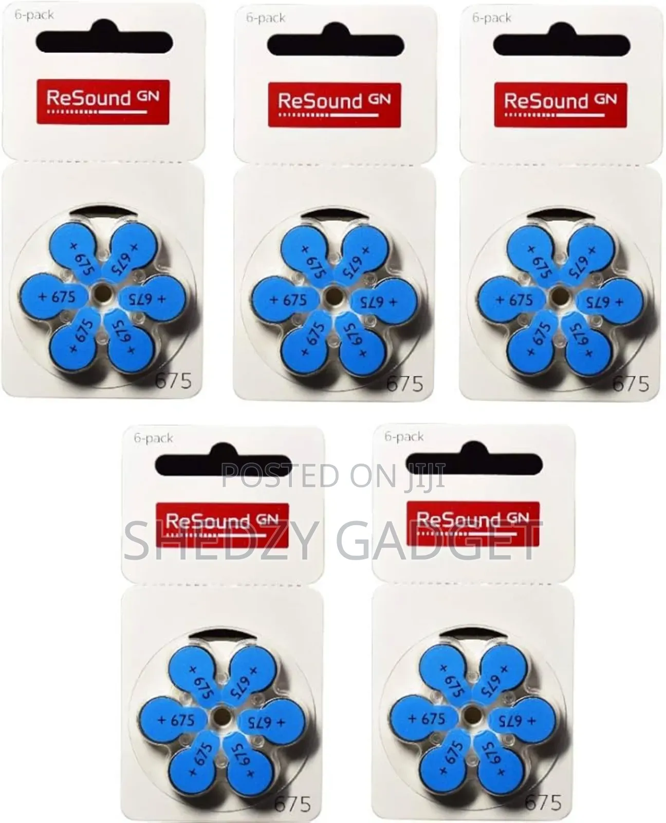 Batteries)Resound Gn Size 675 Hearing Aid Battery