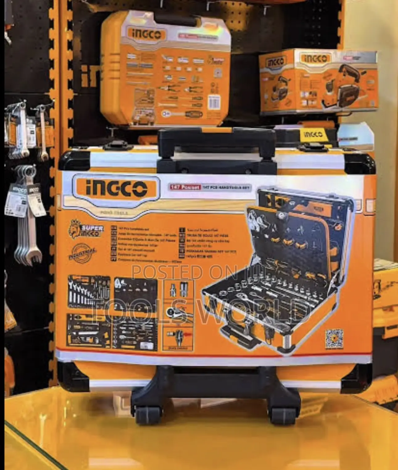 All -in-One Complete Set Professional Hand Tools Set – 147 Pieces