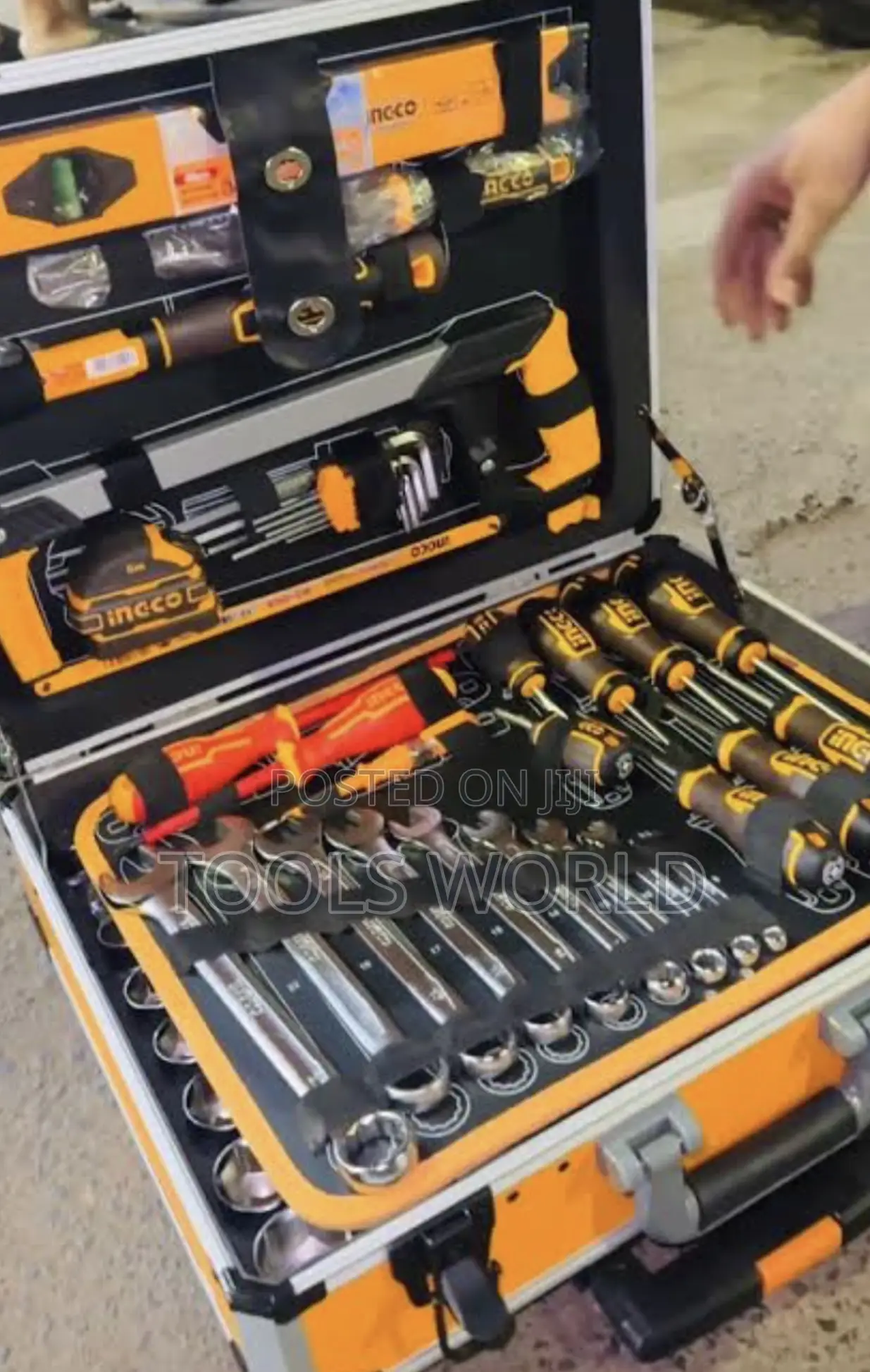 All -in-One Complete Set Professional Hand Tools Set – 147 Pieces