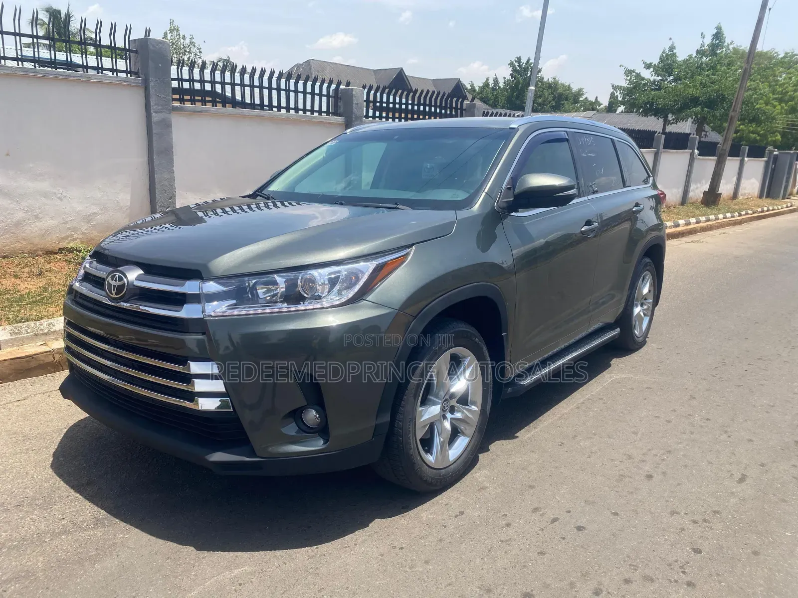 Toyota Highlander Limited 4dr SUV (3.5L 6cyl 6A) 2015 Green