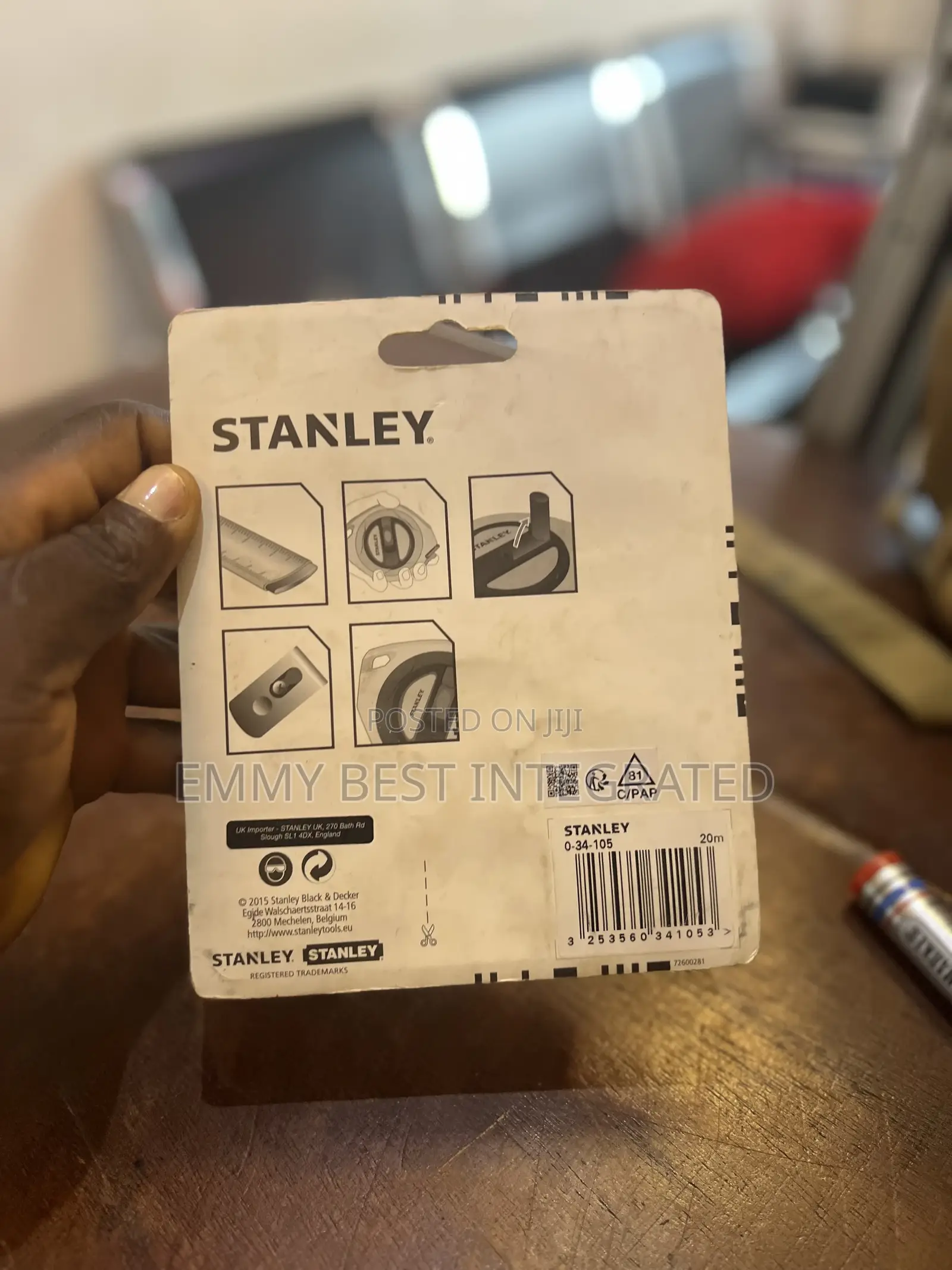 Stanley 20m Steel Tape Measure