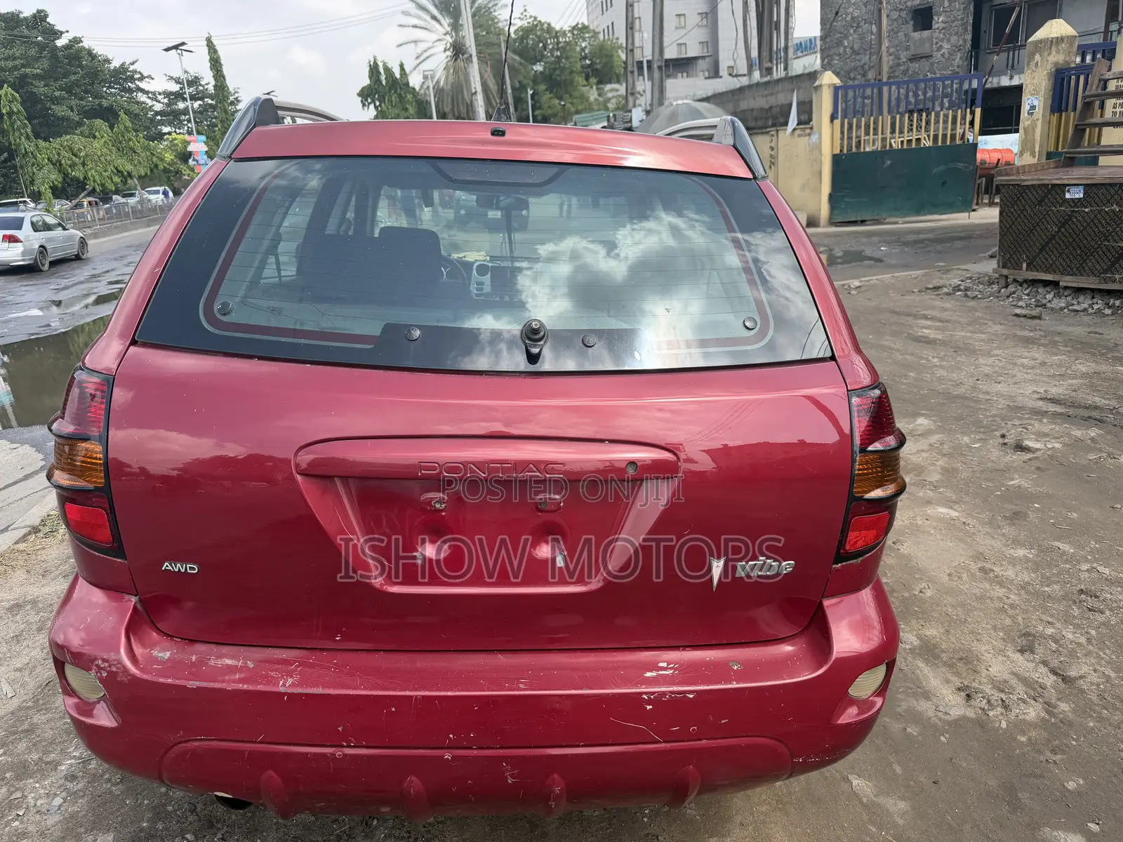 Pontiac Vibe 2007 Red