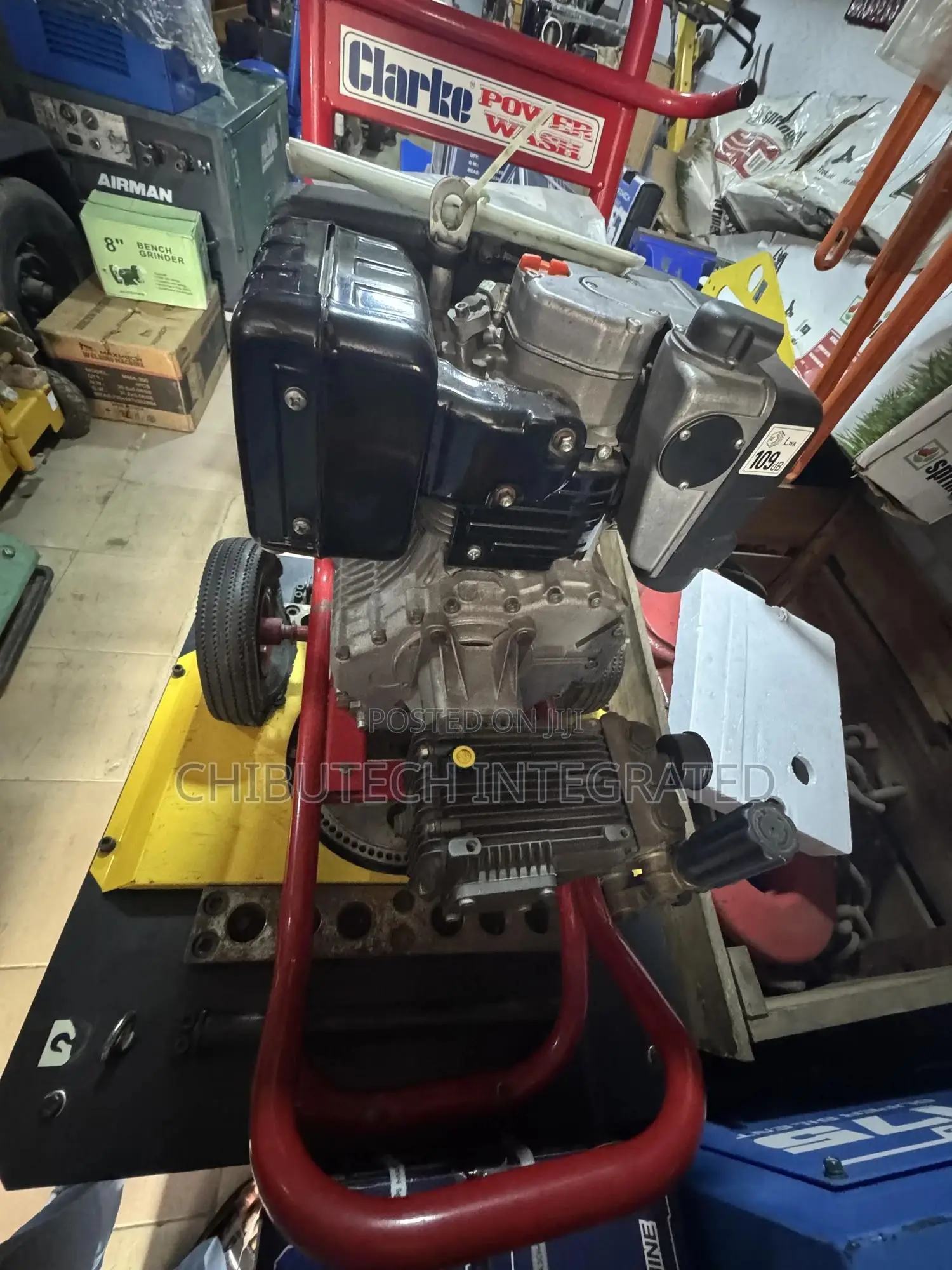 Clarke Dls200al Heavy Duty Diesel Pressure Washer