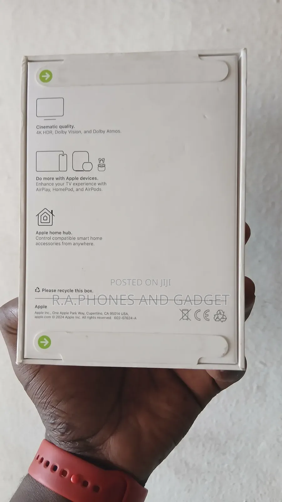 Apple Tv Box 64gb With Wifi 3rd Gen