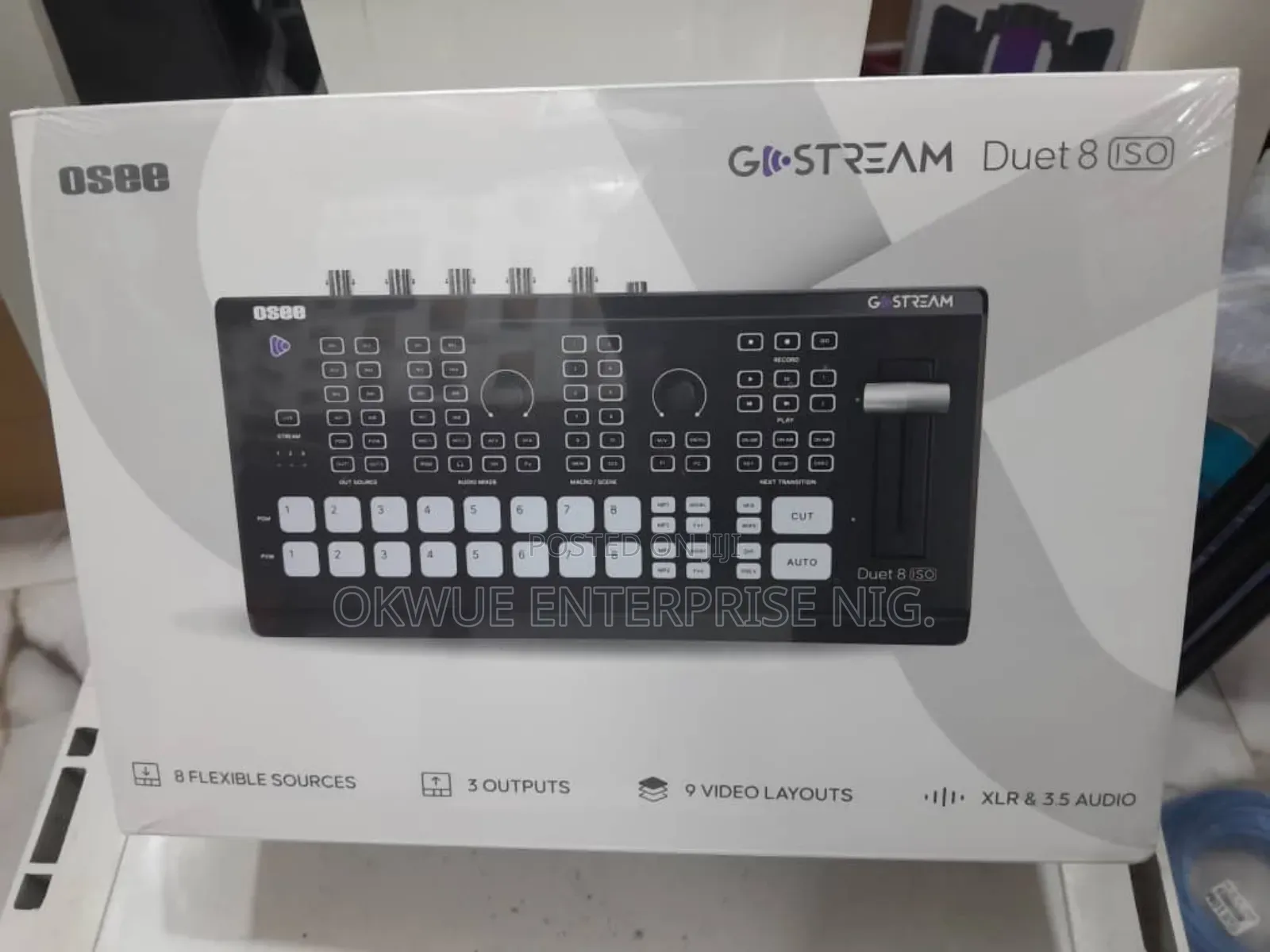 Gostream Iso 8 Channels Video Mixer