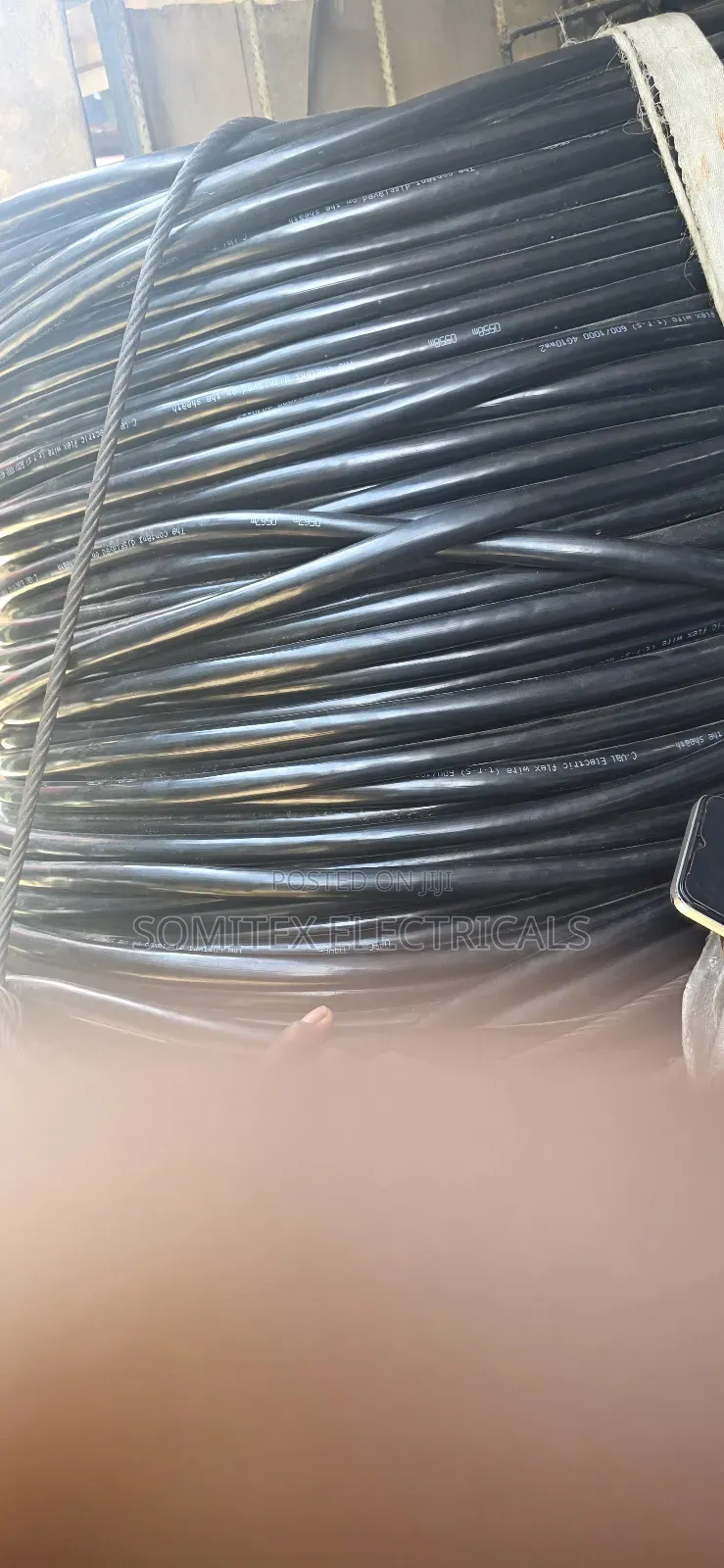 Drum of 16mmx4core Flexible Cable