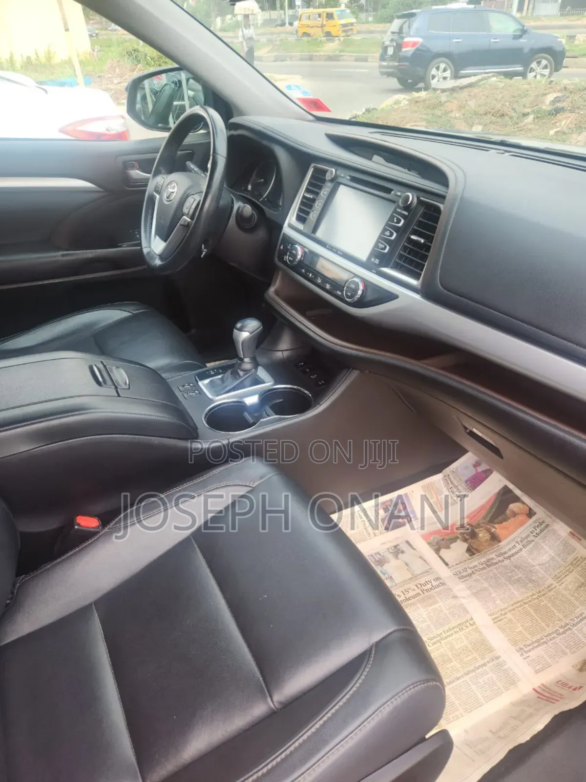 Toyota Highlander XLE 4x4 V6 (3.5L 6cyl 8A) 2017 Blue