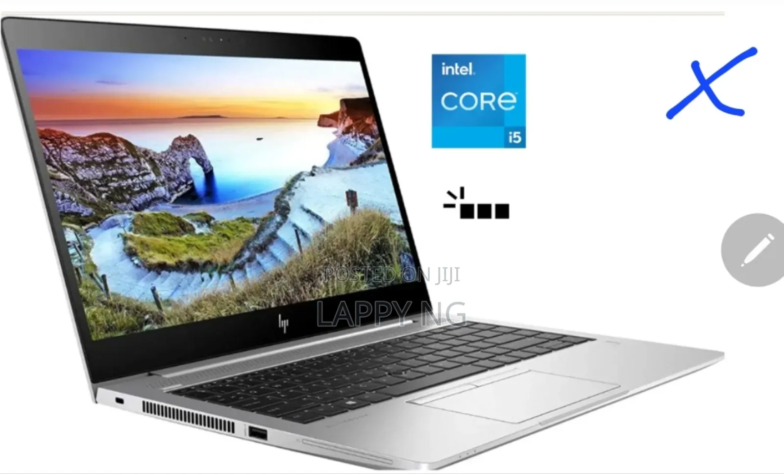 New Laptop HP EliteBook 840 16GB Intel Core i5 SSD 256GB