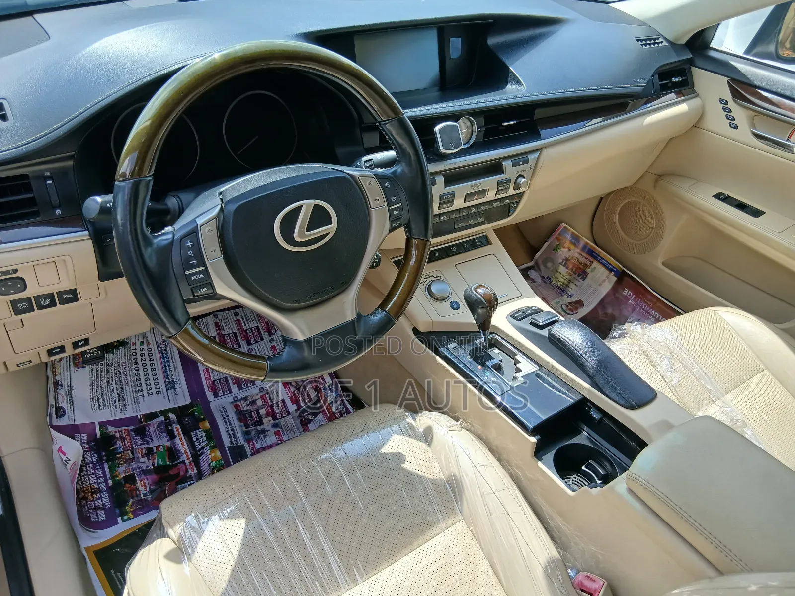 Lexus ES 350 FWD 2013 White