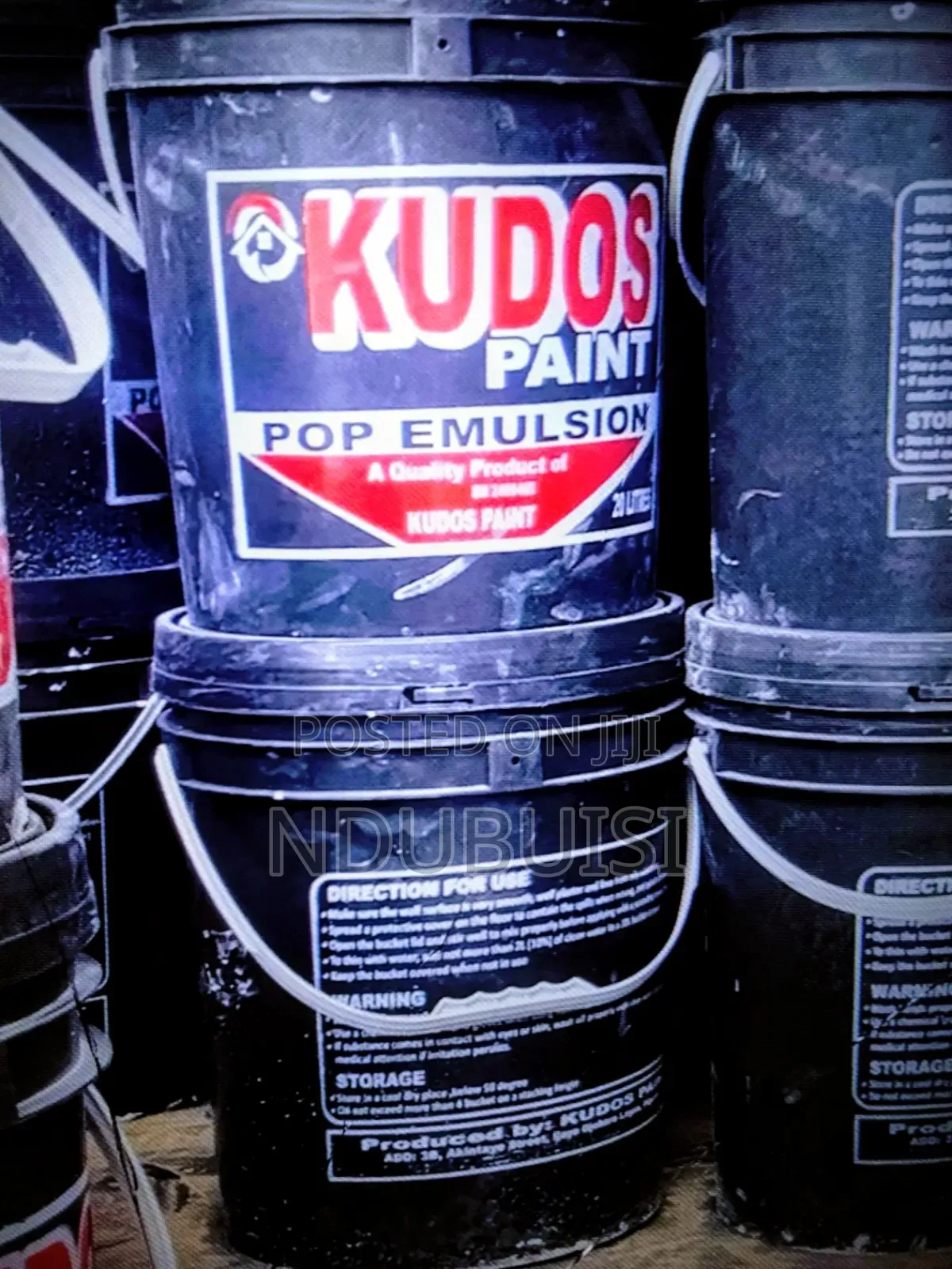 Pop Paint for Wall Screeding and Celling Installation