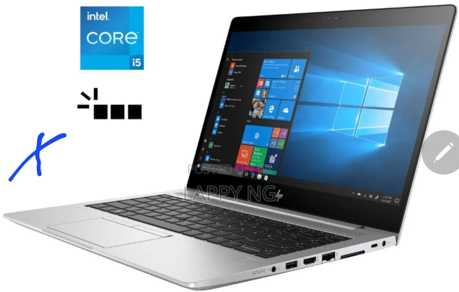New Laptop HP EliteBook 840 16GB Intel Core i5 SSD 512GB