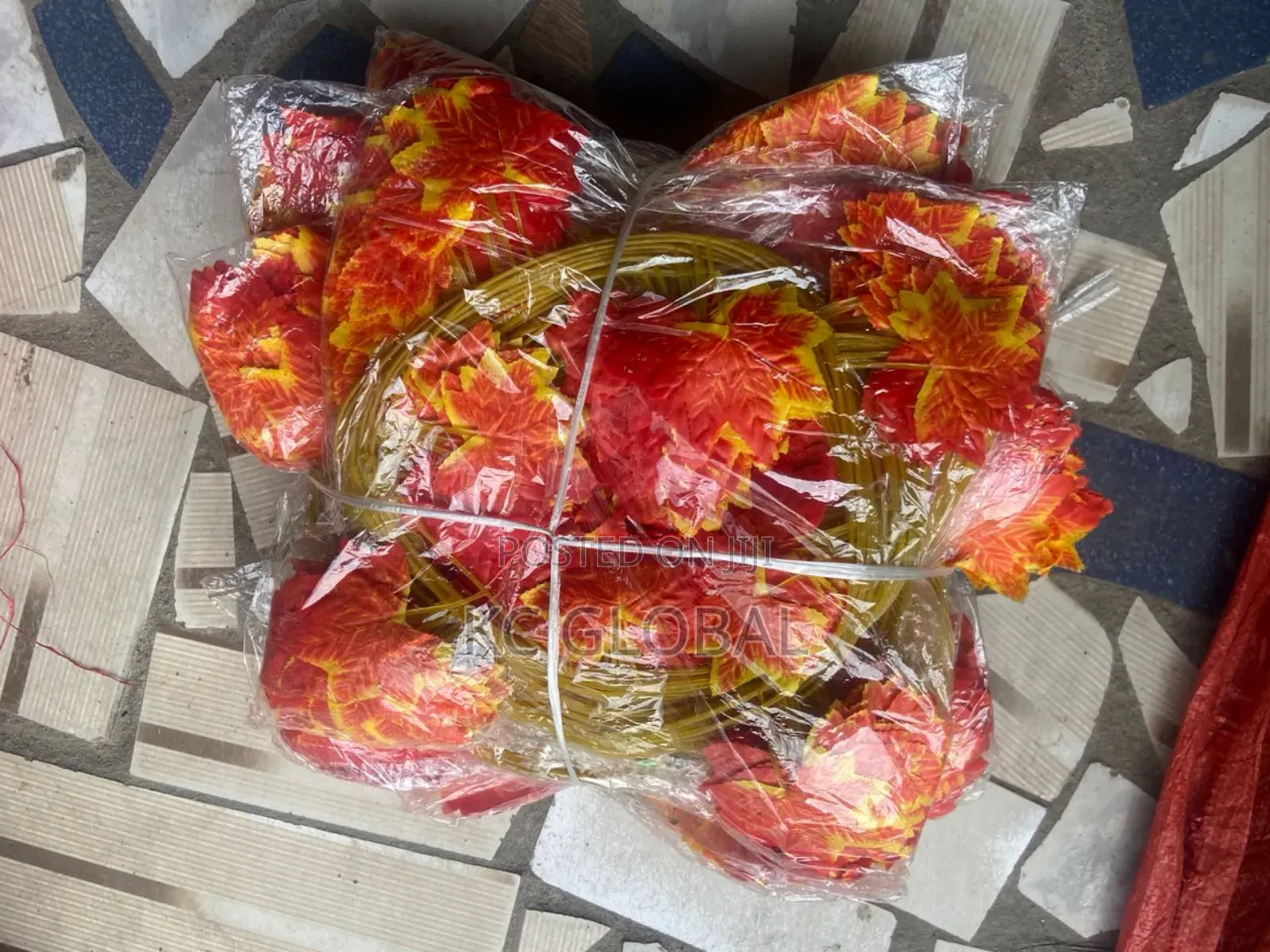 Artificial Dropping Flower Green Pink, Blue, Orange Color Available