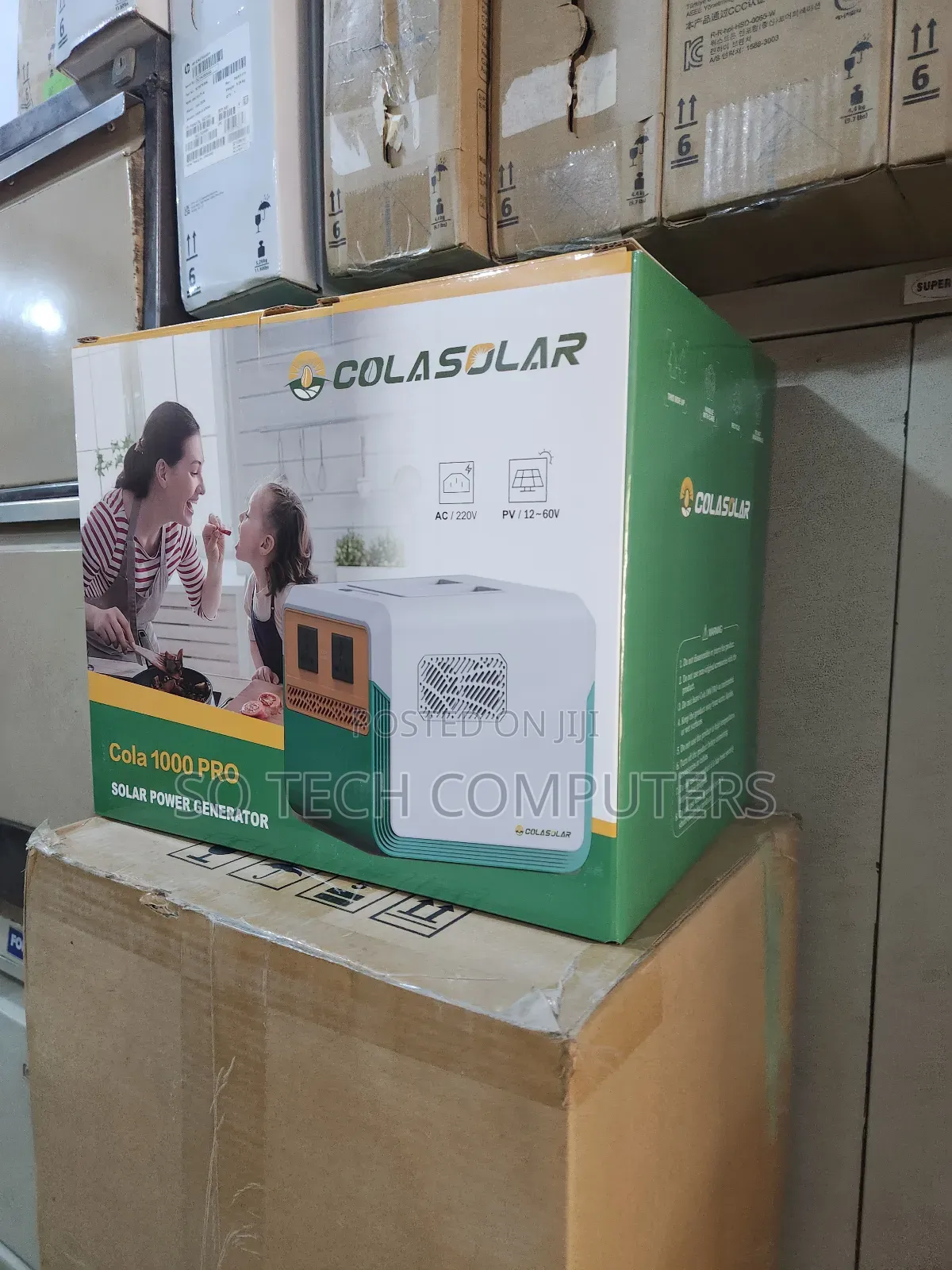 Colasolar 1kwh Solar Generator Cola 1000 Pro Lithium Battery