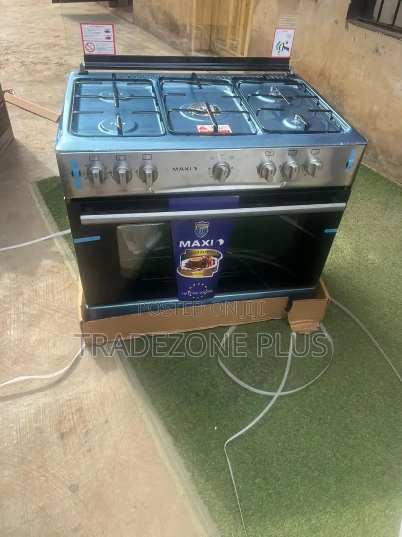 Maxi 5 Burner Gas Cooker – Powerful Efficient Cooking