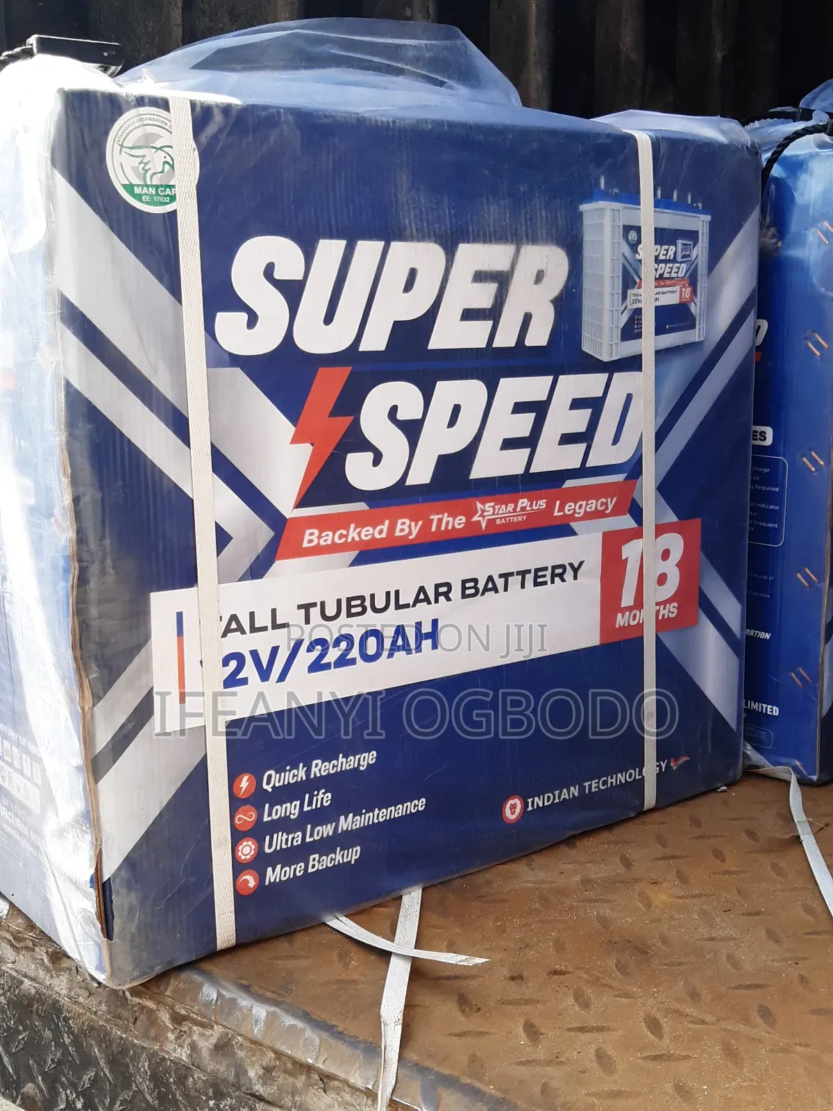Super Speed Solar Tubular Battery 220ah 12v