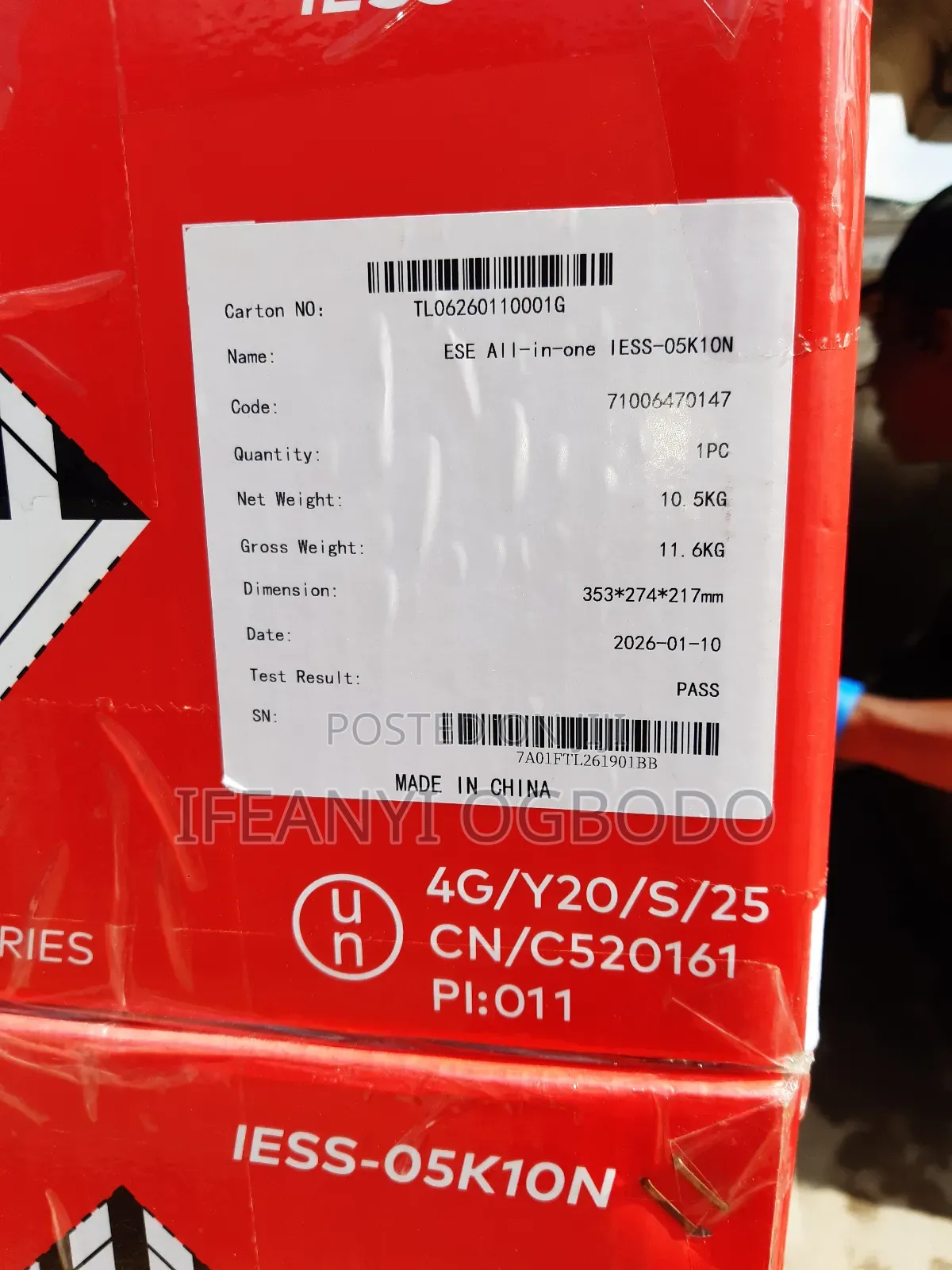 Itel Energy Power Tank