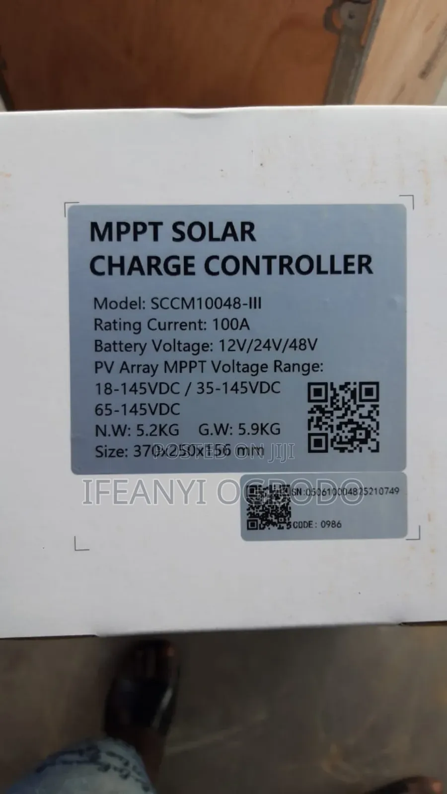 Felicity Solar MPPT Charge Control 100ah 48v