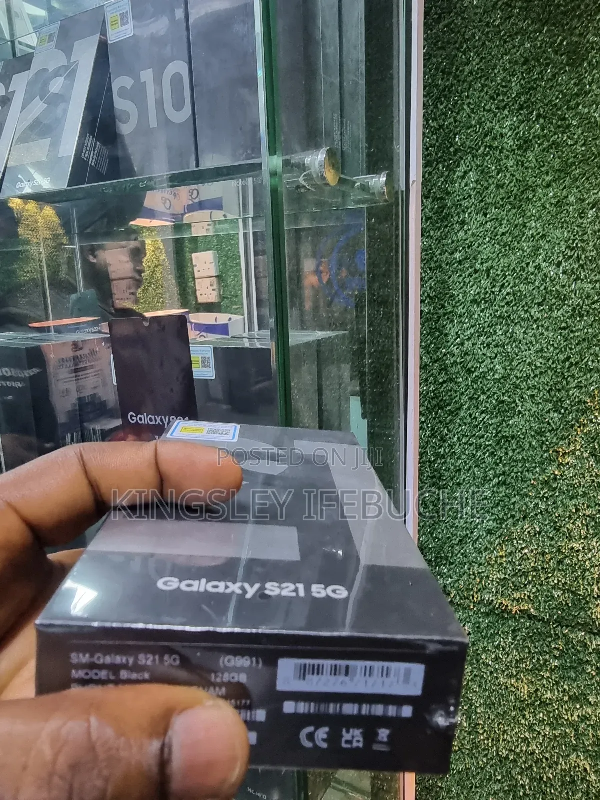 New Samsung Galaxy S21 5G 128 GB Black