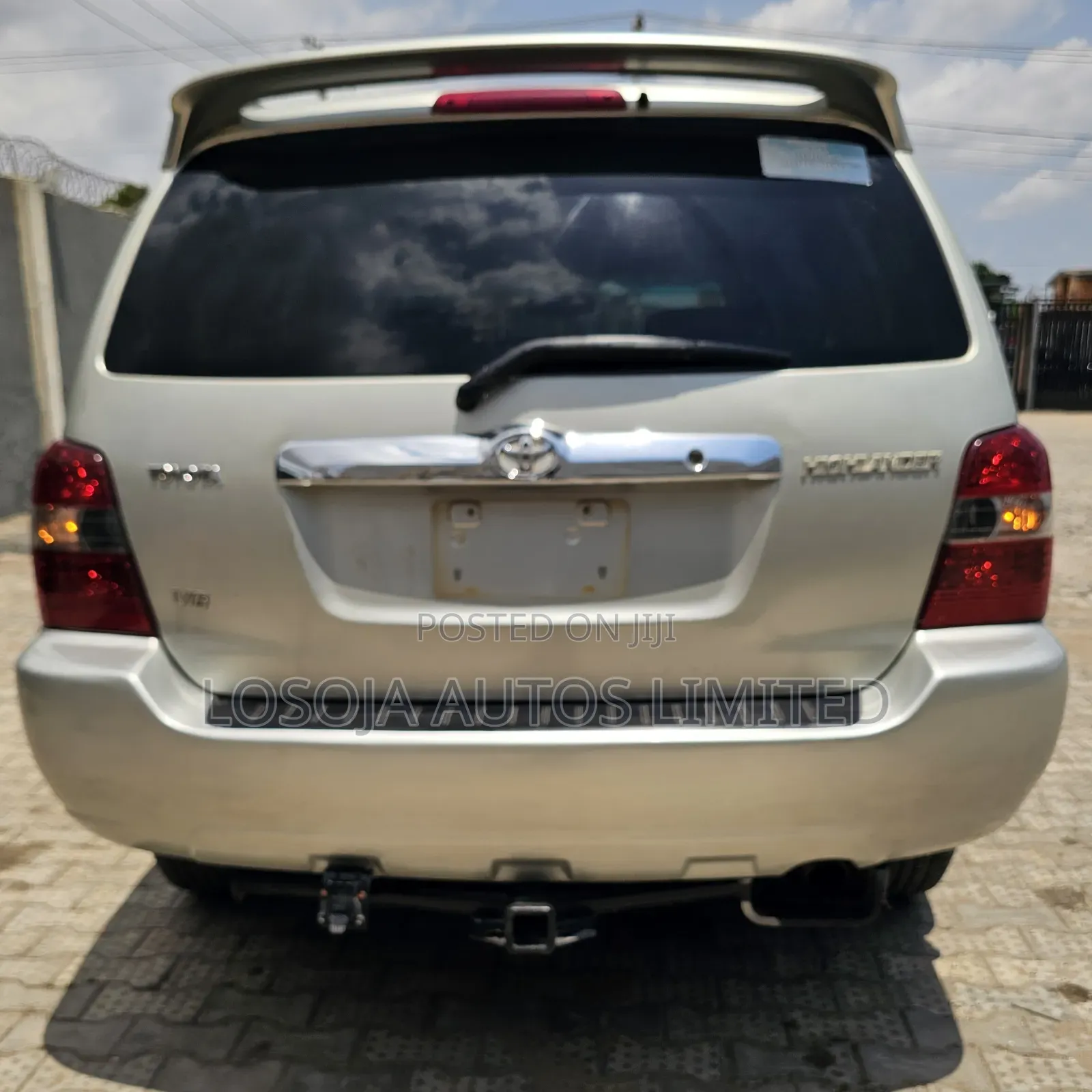 Toyota Highlander Limited V6 2005 Silver