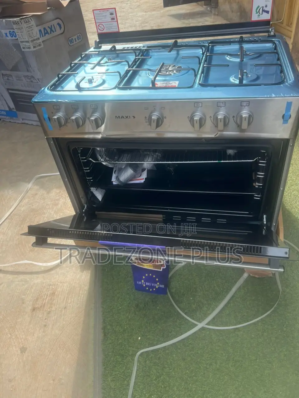 Maxi Gas Stove 5 Burner – Heavy Duty Performance