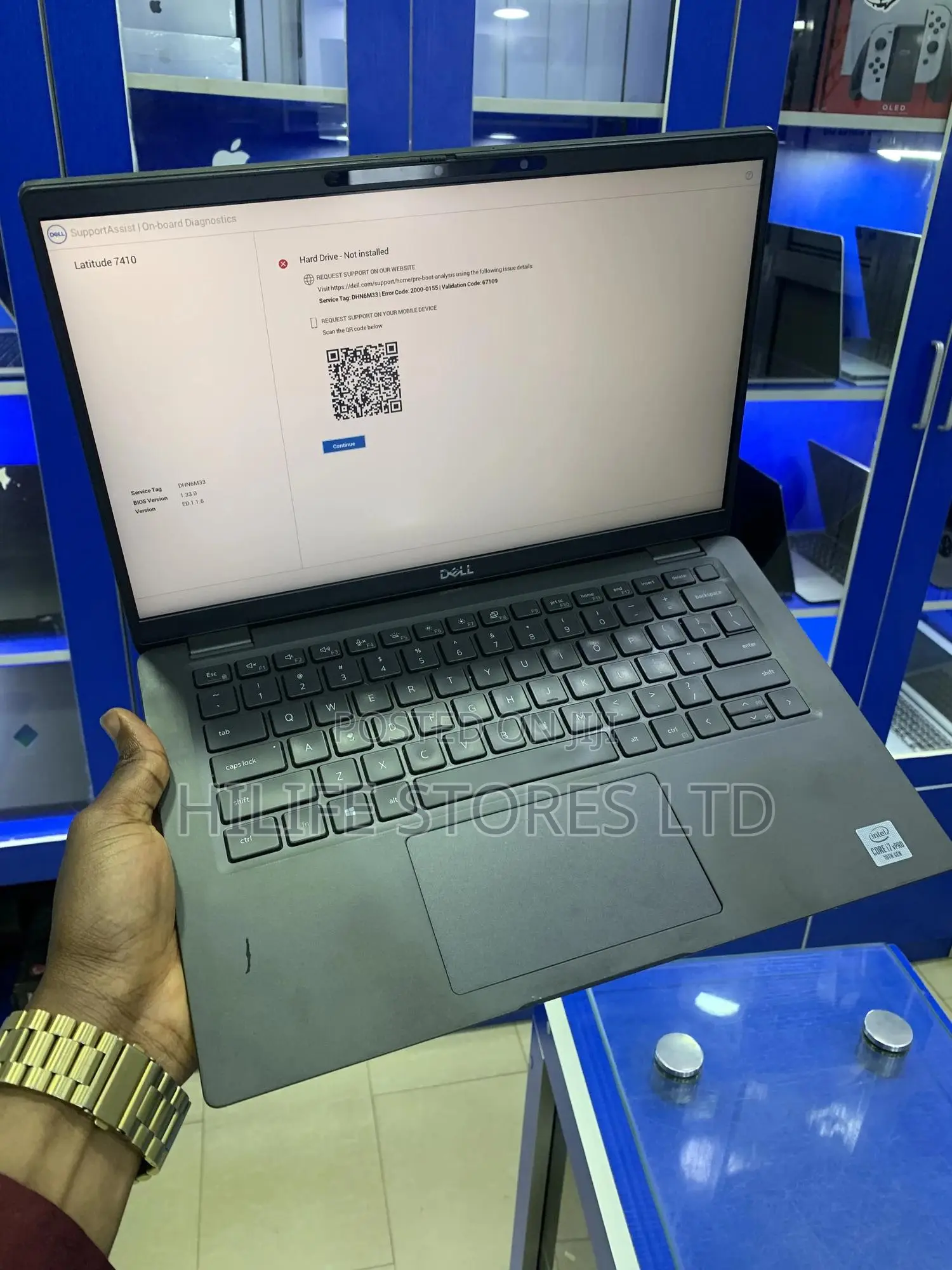 Laptop Dell Latitude 7410 16GB Intel Core i7 SSD 512GB