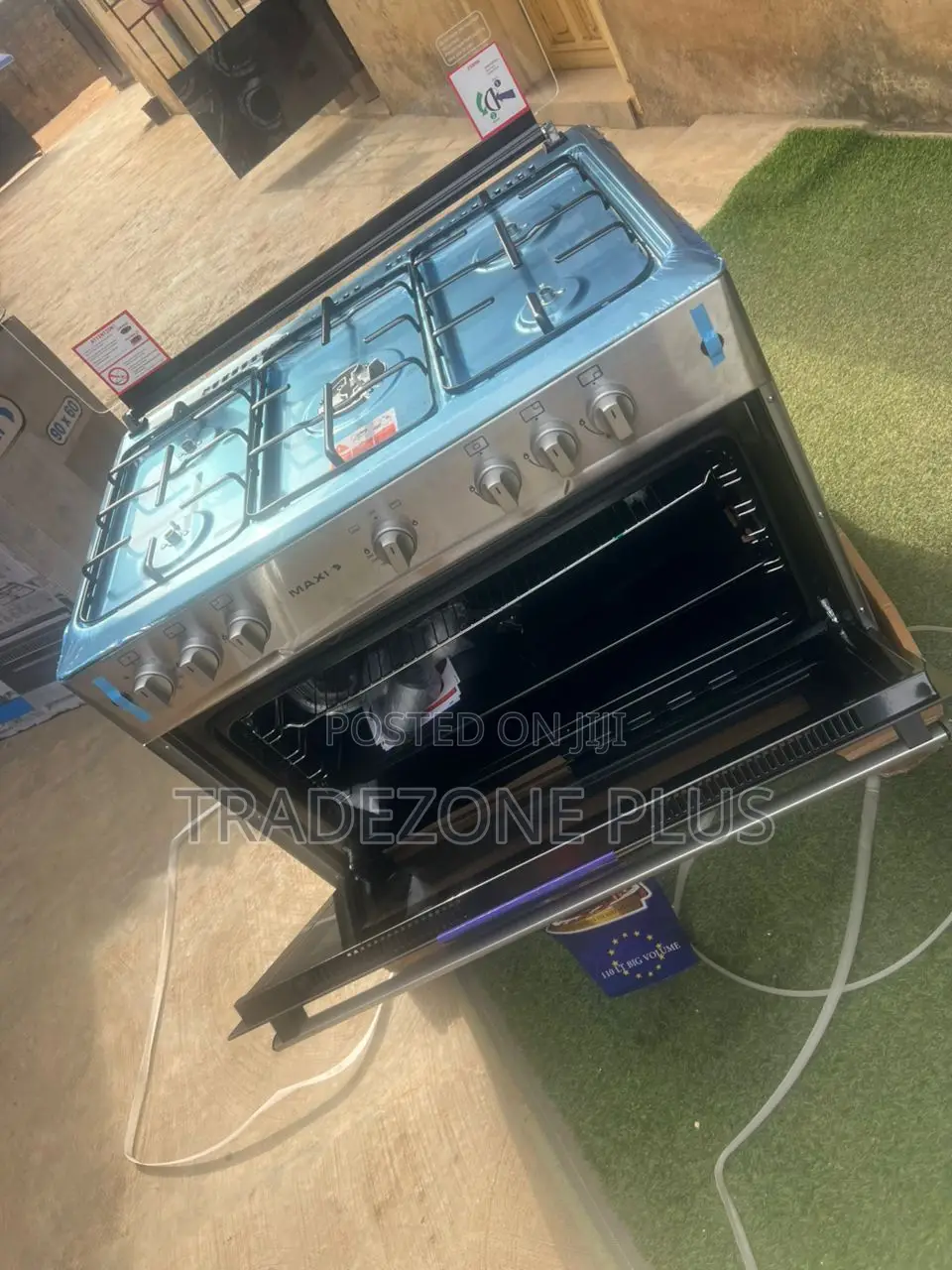 Maxi 5 Burner Gas Cooker – Fast Cooking Performance