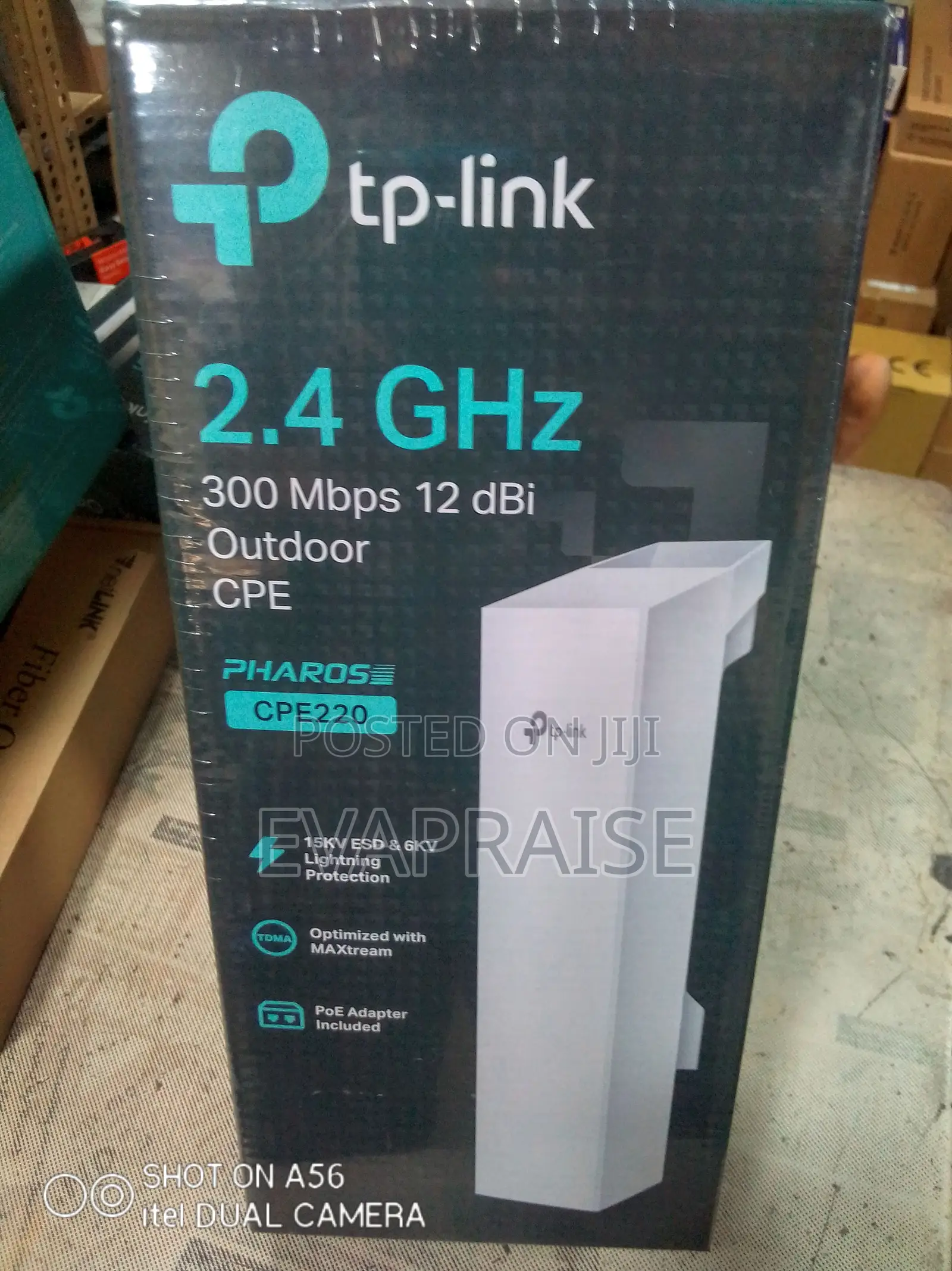 Tp Link 2.4ghz 300 MBPS 12dbi Outdoor Cpe Cpe220