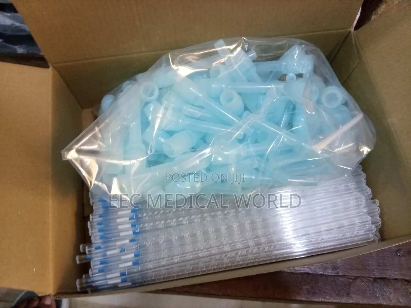 Pipette With Prefilled and Capped Filling Tube Esr Tube