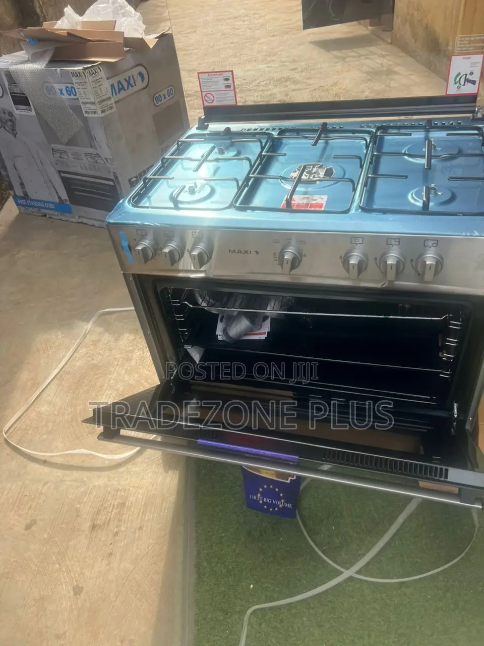 Maxi 5 Burner Cooker – Durable Stainless Build
