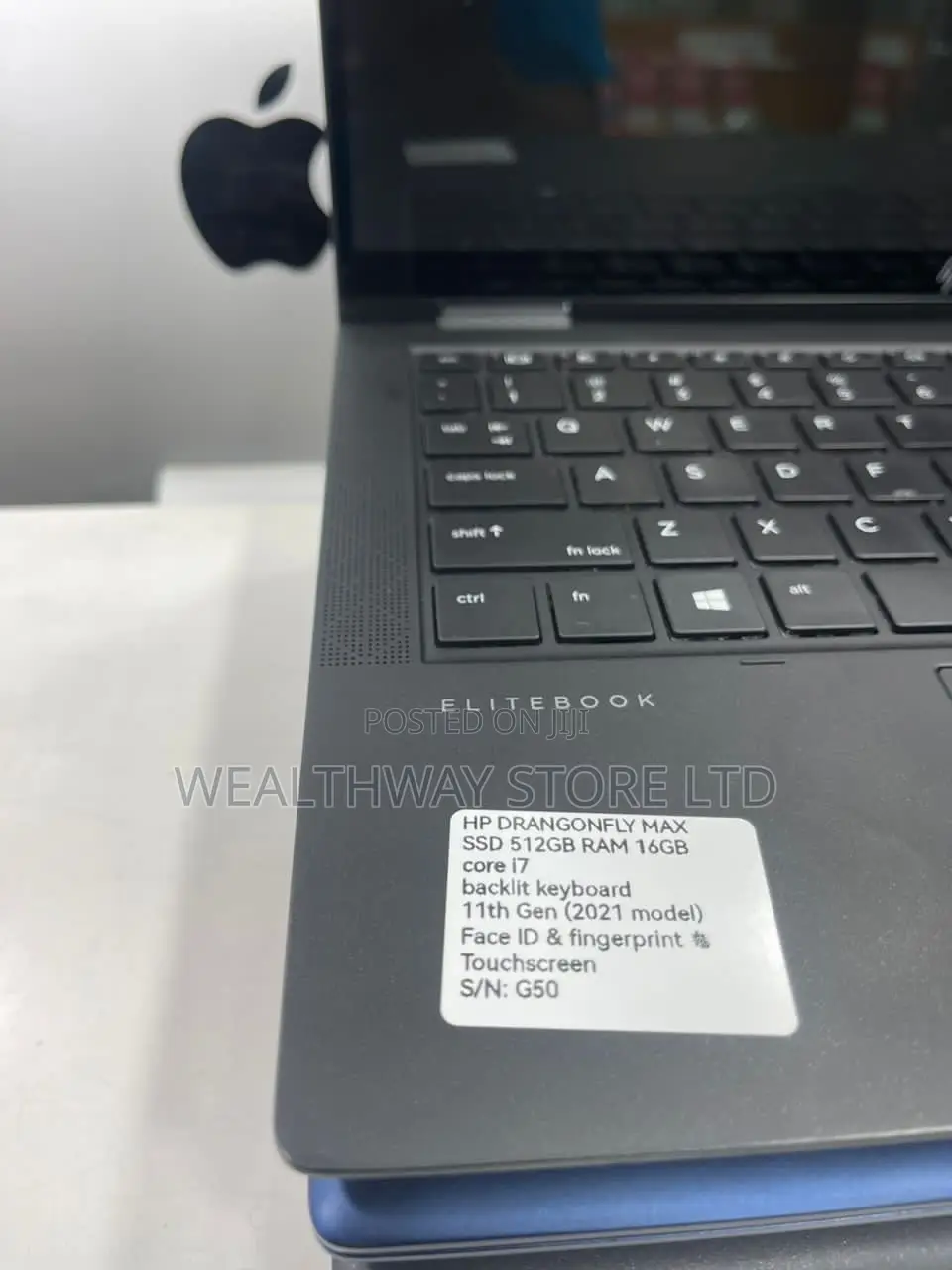 New HP Elite Dragonfly x360 11th Gen 16GB Intel Core i7 SSD 512GB
