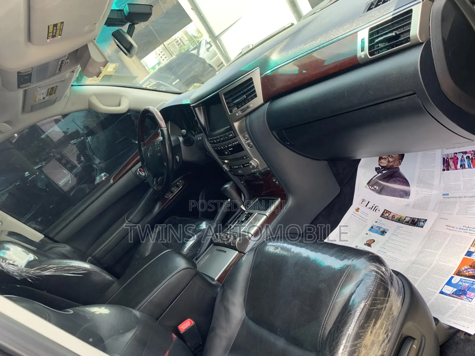 Lexus LX 570 (5 seats) AWD 2015 Gray