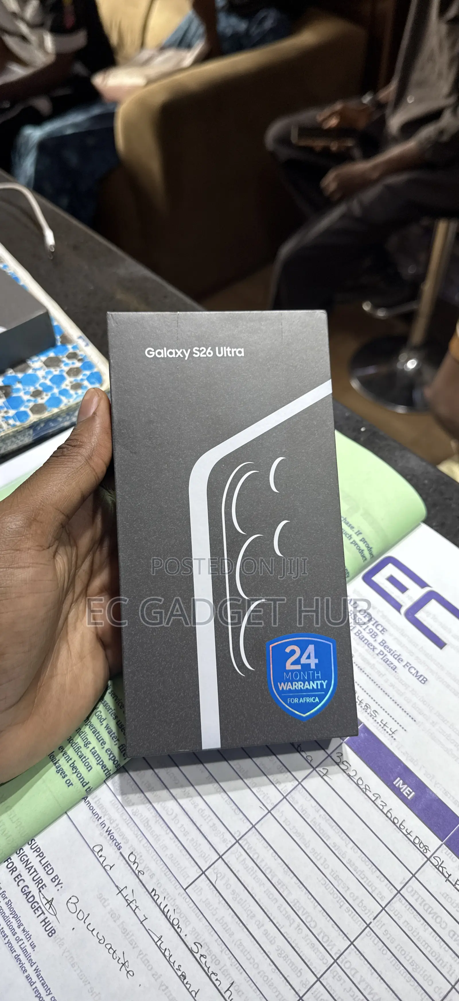 New Samsung Galaxy S26 Ultra 5G 512 GB Blue
