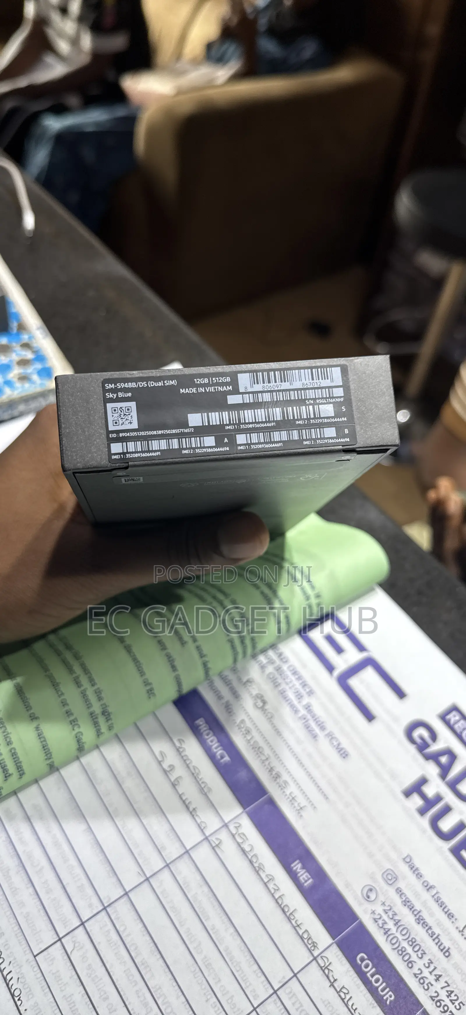 New Samsung Galaxy S26 Ultra 5G 512 GB Blue