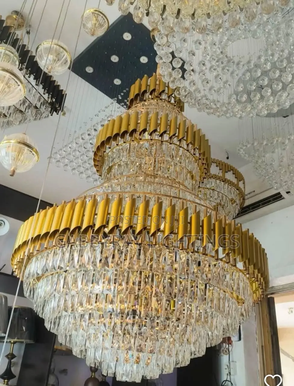 Elegant Crystal Chandelier