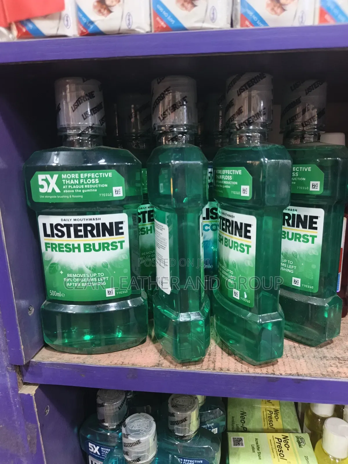 Listerine, Oral B, Reflex Gumcare Mouthwash Longlasting Oral Freshness