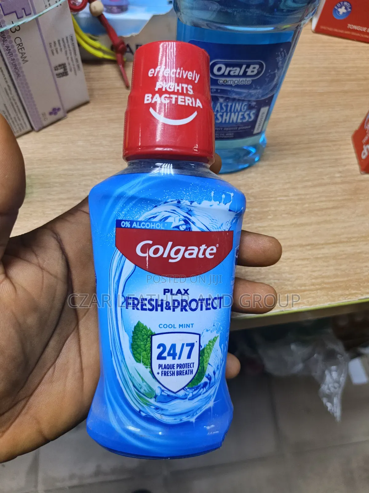 Listerine, Oral B, Reflex Gumcare Mouthwash Longlasting Oral Freshness