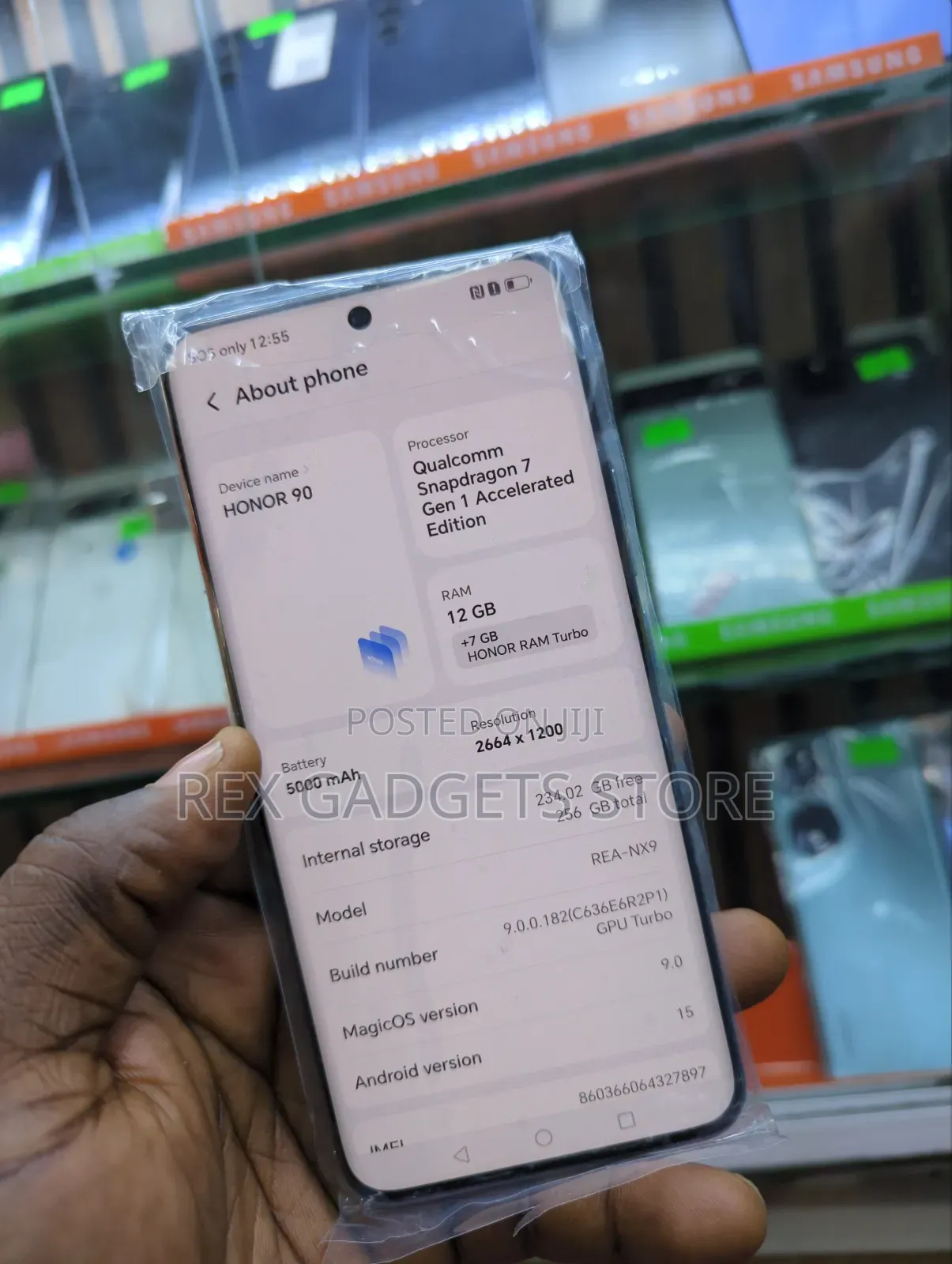 Honor 90 256 GB Silver