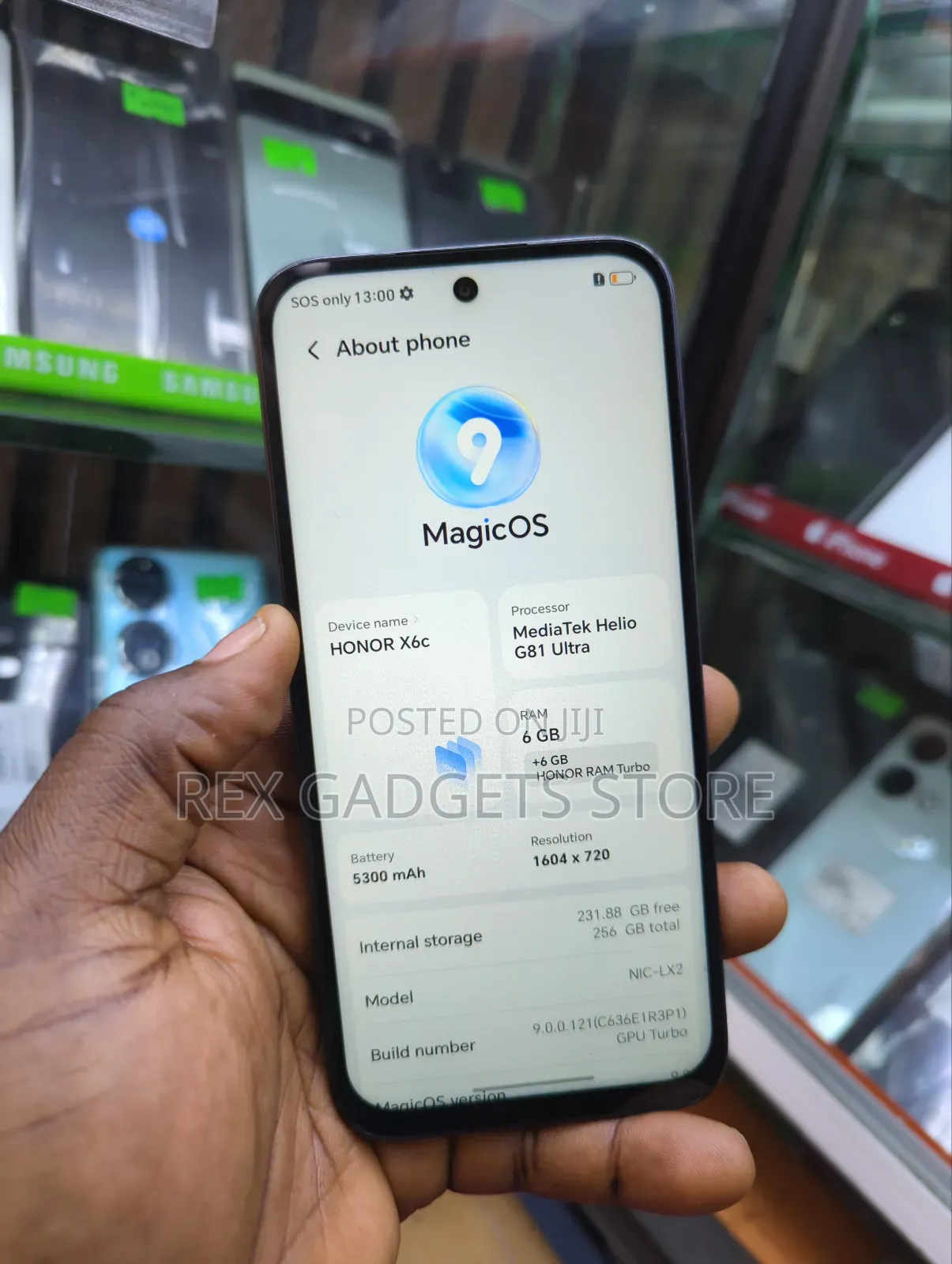 Honor X6C 256 GB Black