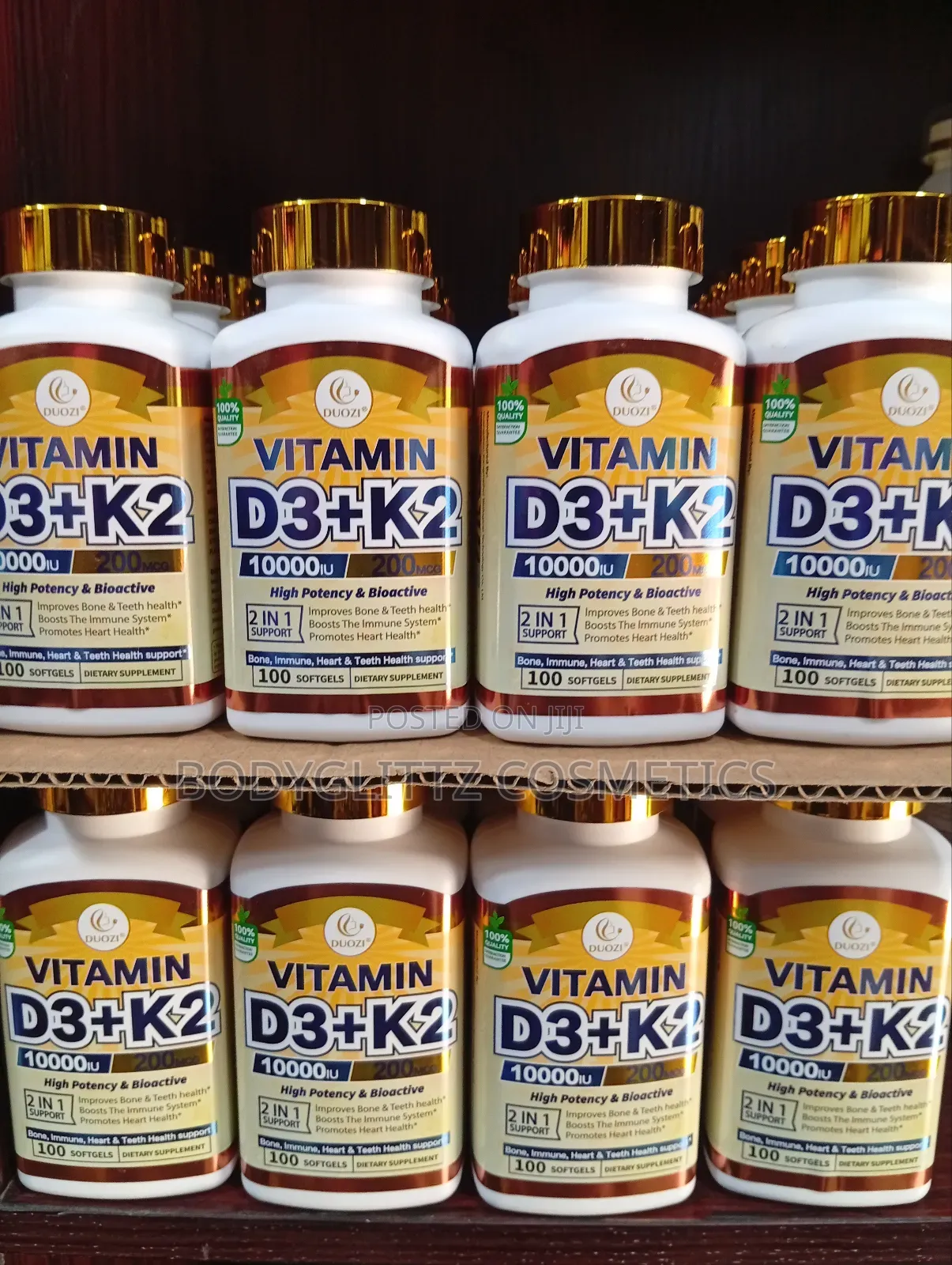 Vitamin D3+ 100 Softgels (Duozi)