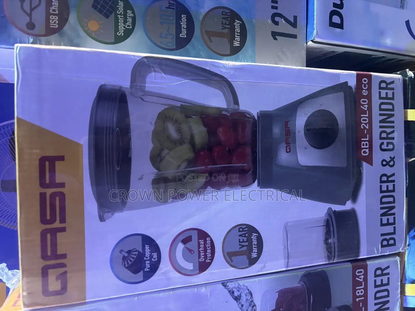 Qasa Blender and Grinder 20l40 Eco