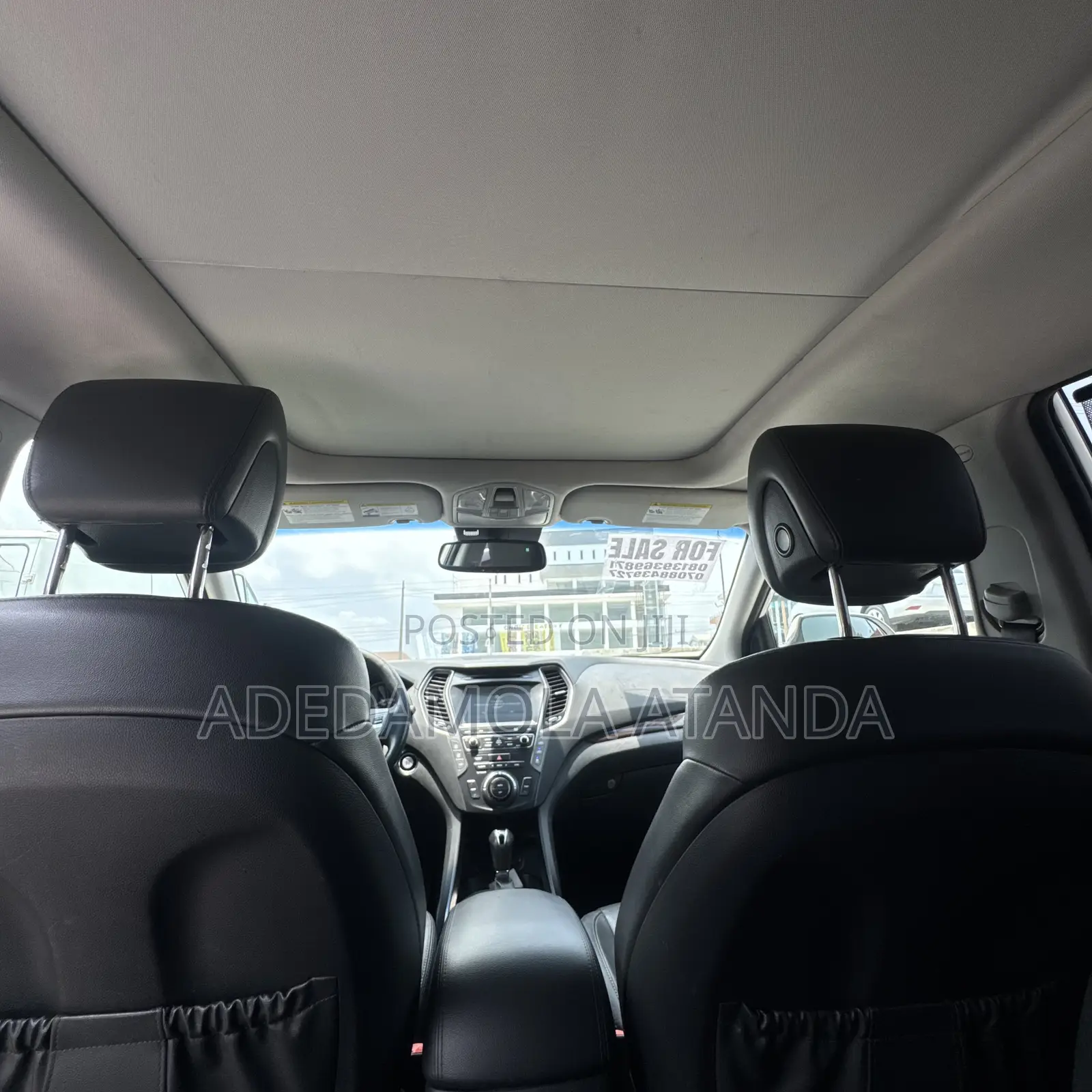 Hyundai Santa Fe SE AWD 2017 White