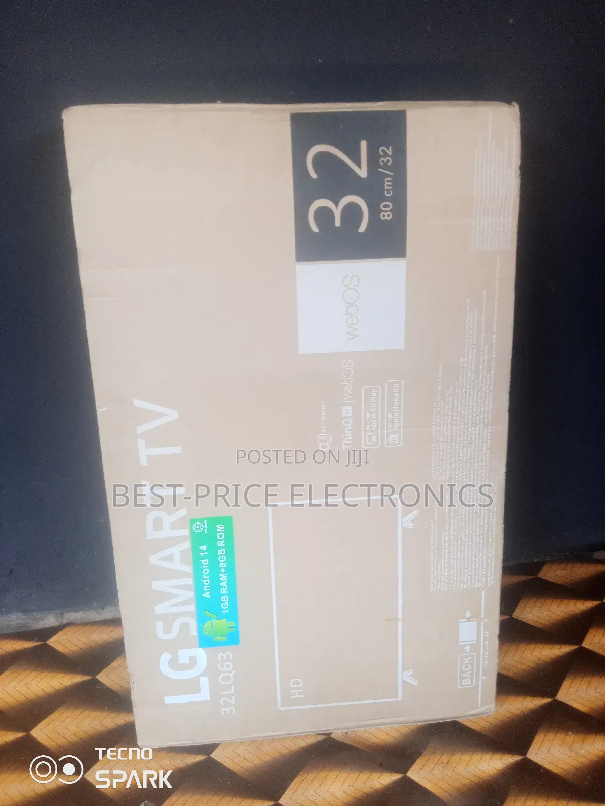 Lg 32 Inches Smart Android Tv With Apps Store 2026
