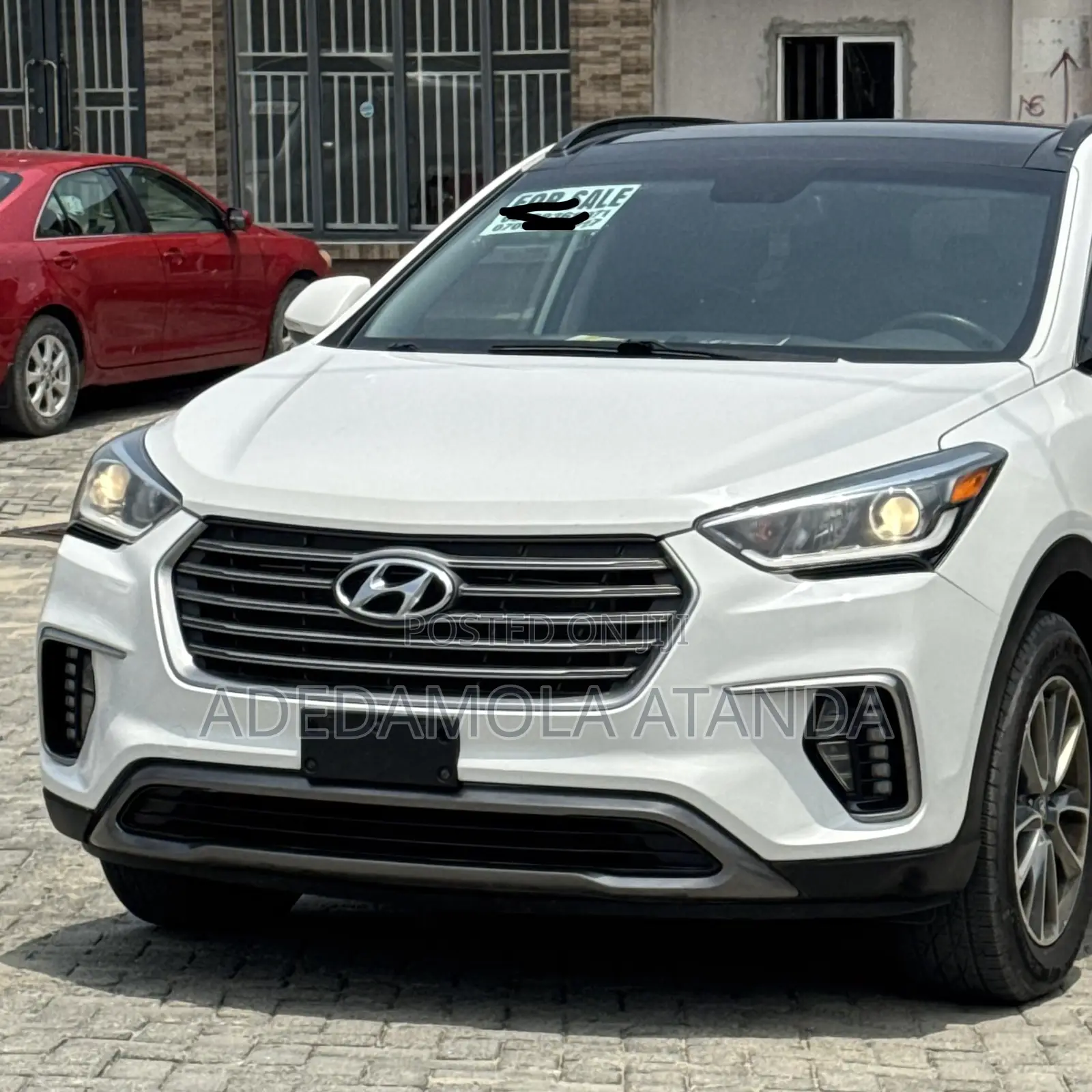 Hyundai Santa Fe SE AWD 2017 White